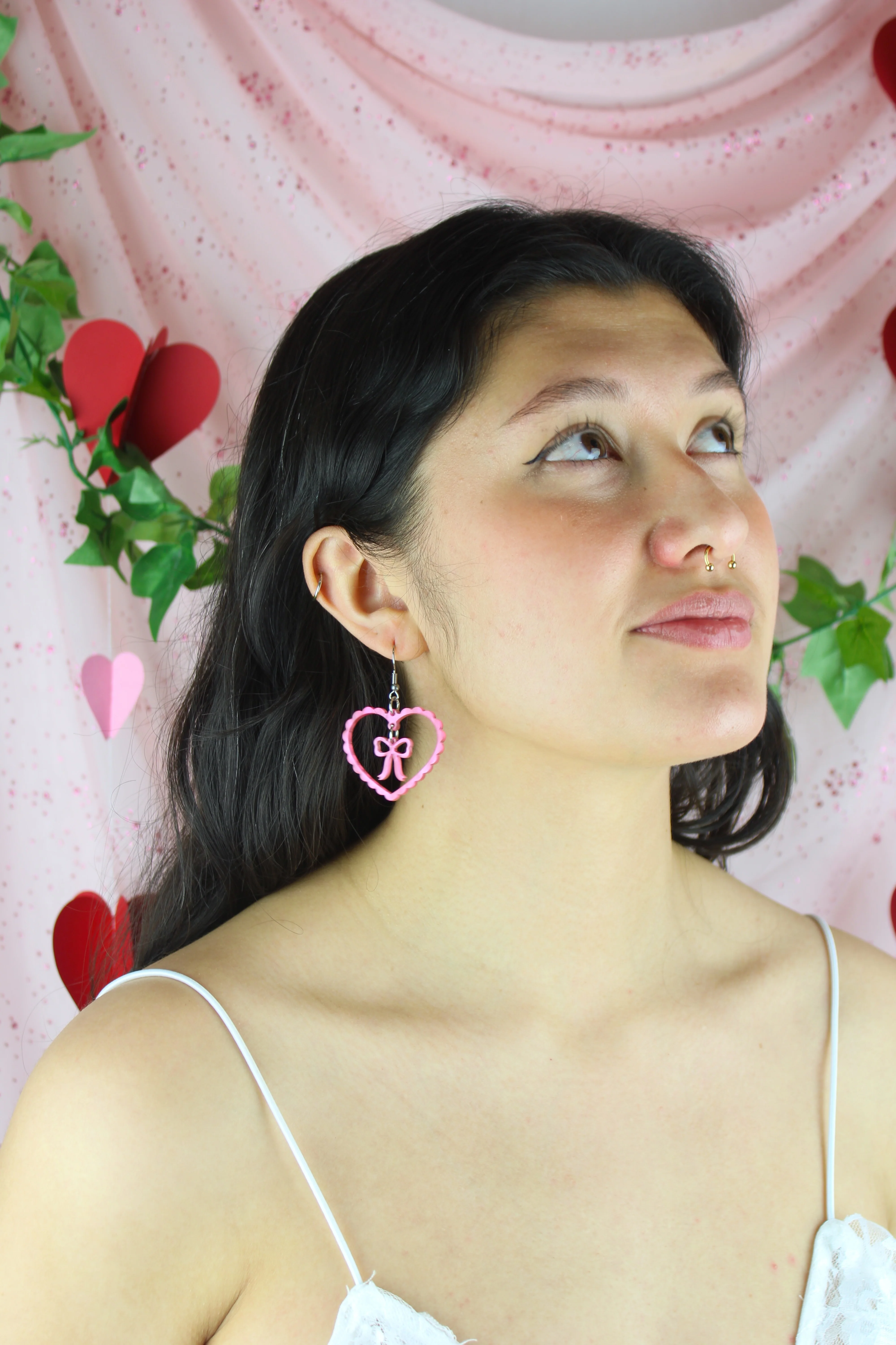 Bow My Valentine? Earrings - Image 8