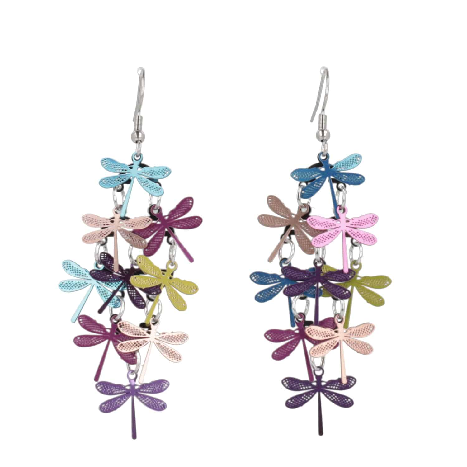 Bright Dragonfly Earrings - Image 5