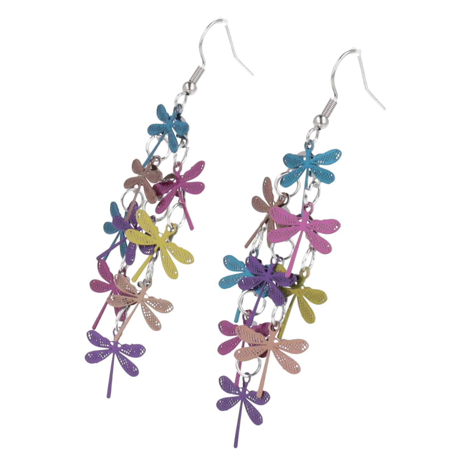 Bright Dragonfly Earrings - Image 6