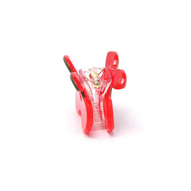 Cherry & Strawberry Mini Hair Clips Set - Image 3