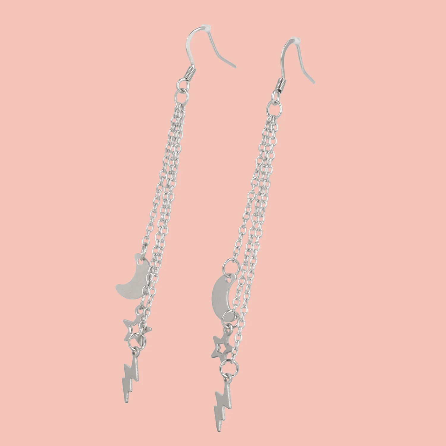 Cascading Cosmic Earrings - Image 3