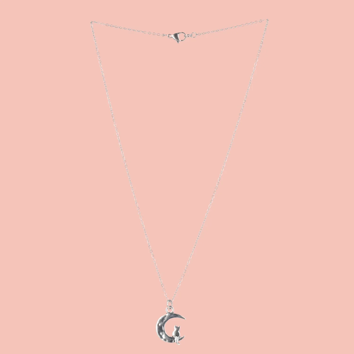 Cat On The Moon Necklace - Image 3