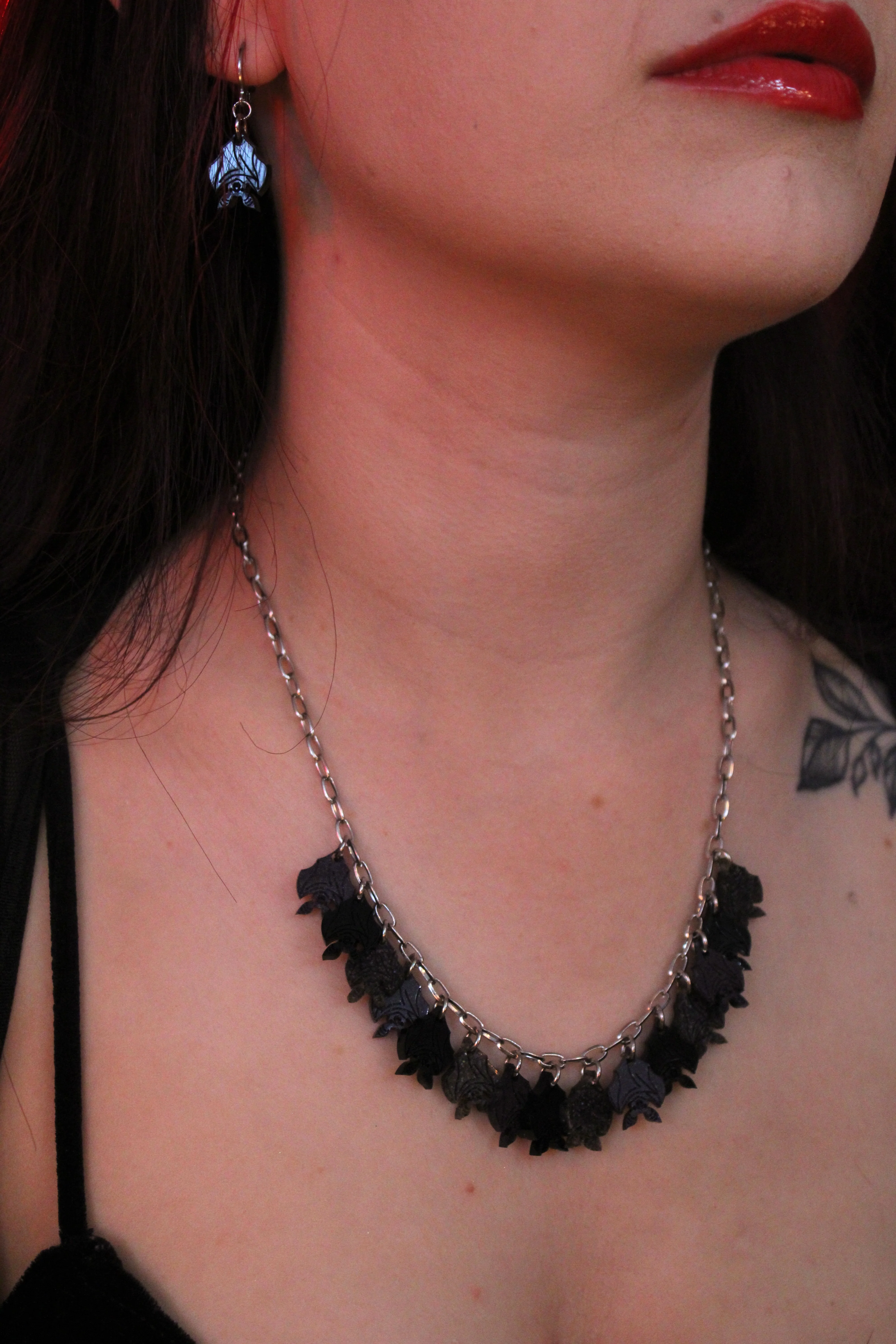 Cauldron Of Bats Charm Necklace - Image 2