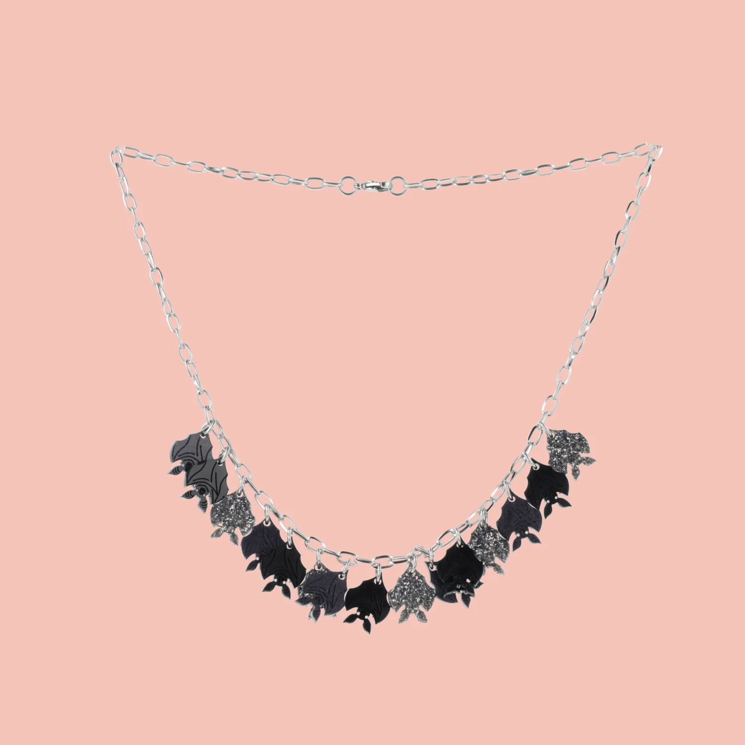 Cauldron Of Bats Charm Necklace - Image 3