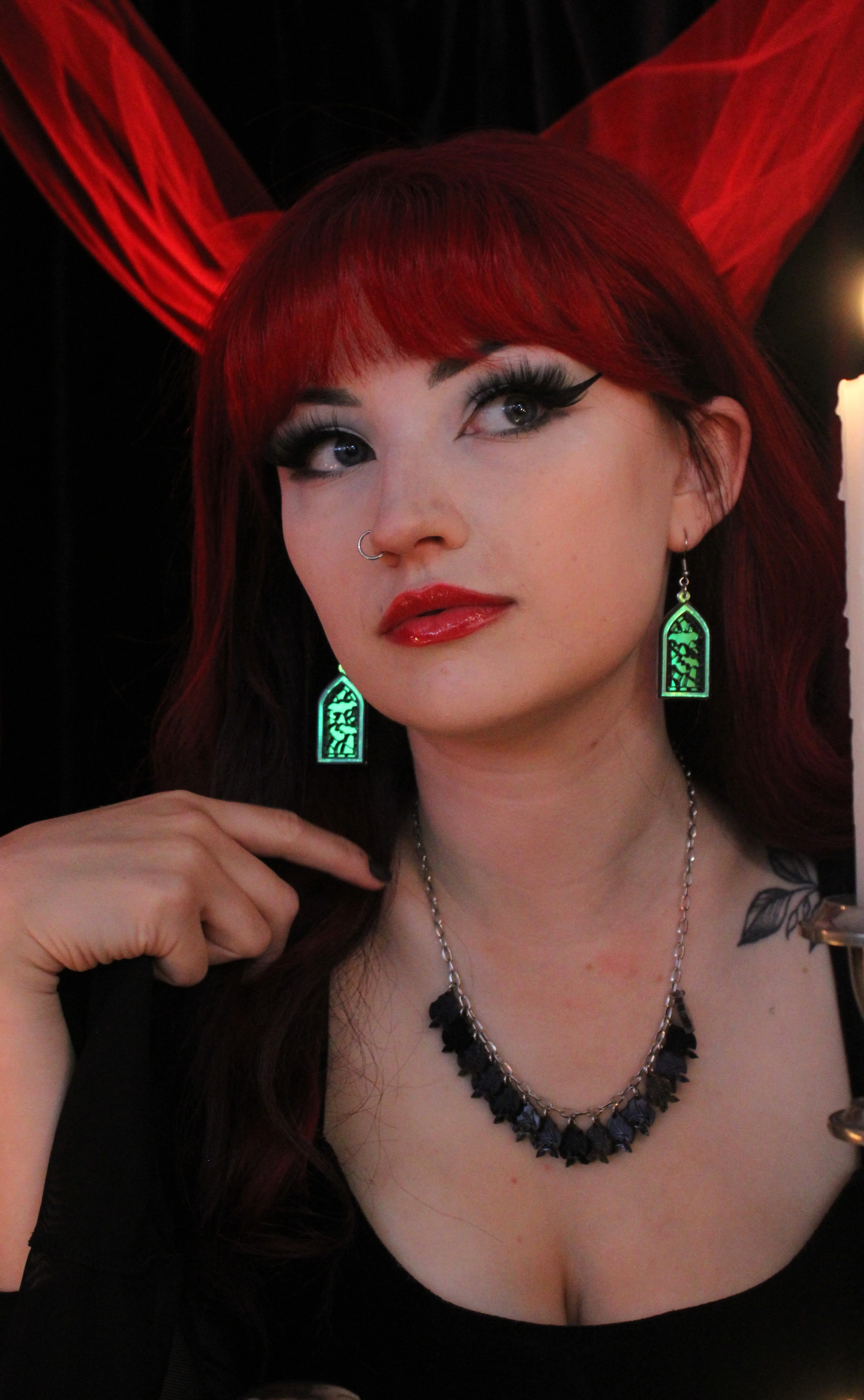 Cauldron Of Bats Charm Necklace - Image 5