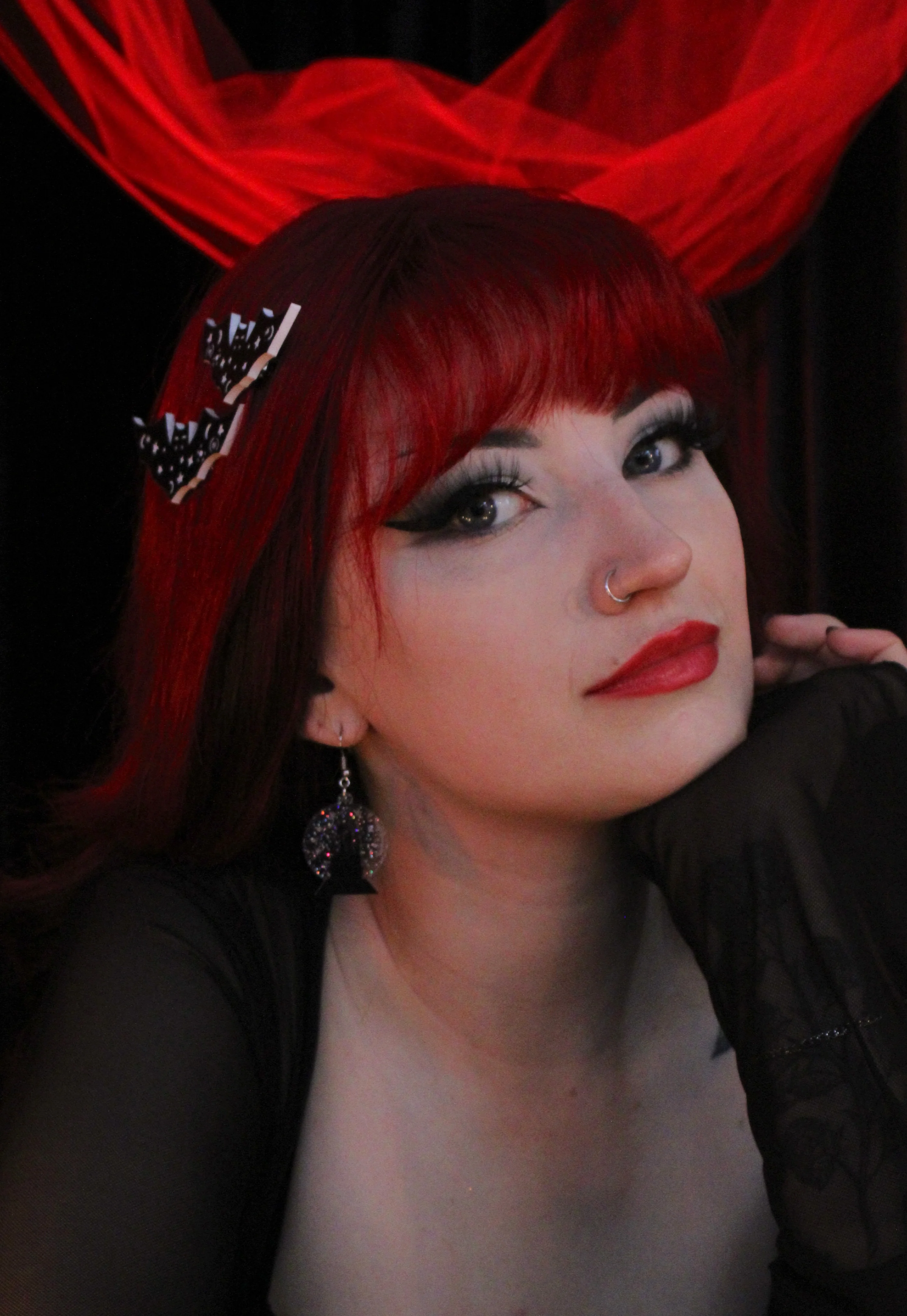 Celestial Bat Hair Clips - Image 4