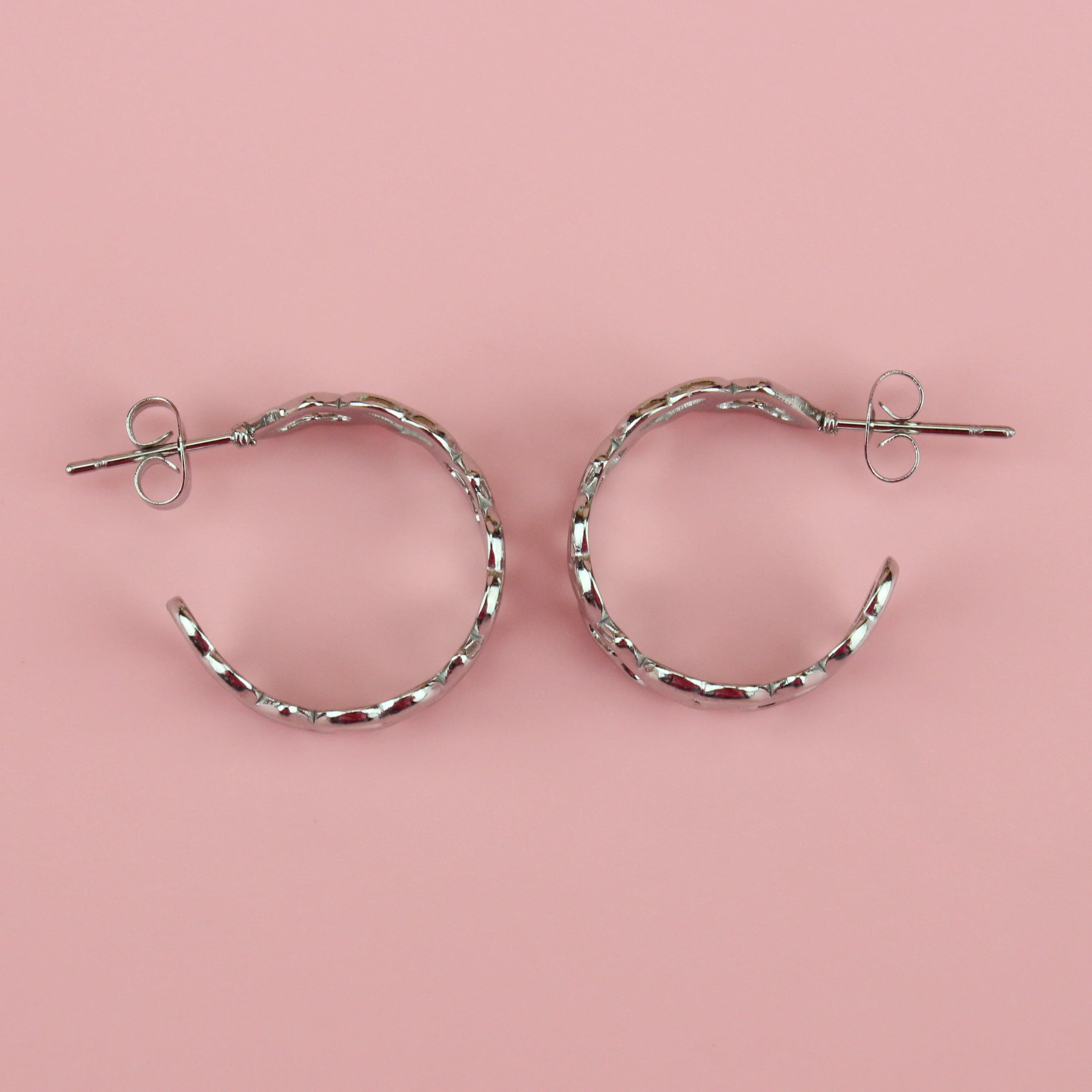 Change Of Heart Hoop Earrings - Image 3