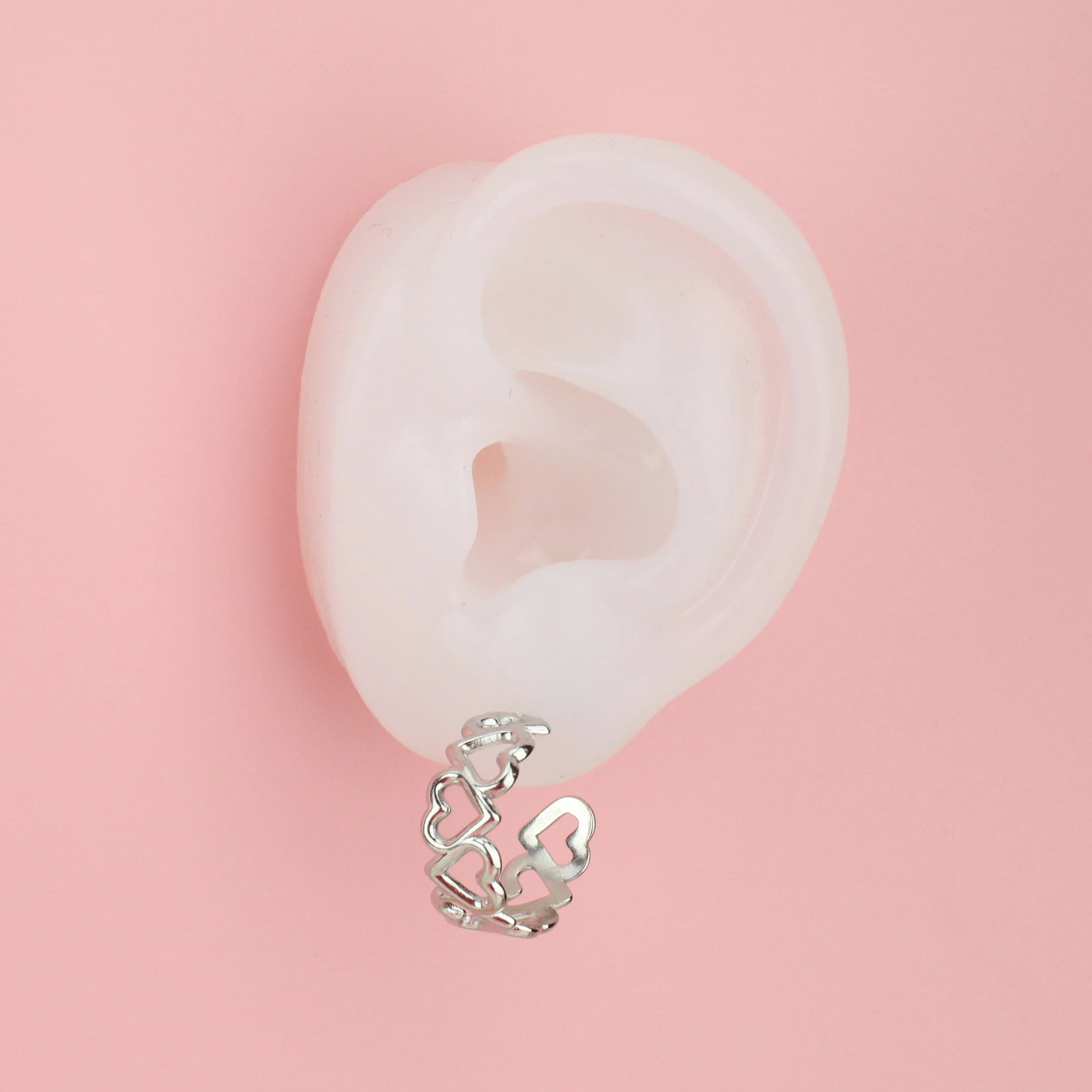 Change Of Heart Hoop Earrings - Image 4