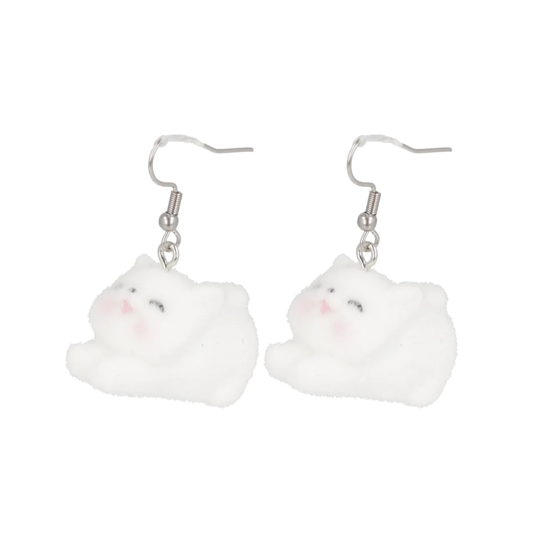 Check Meow-t Cat Earrings - Image 4