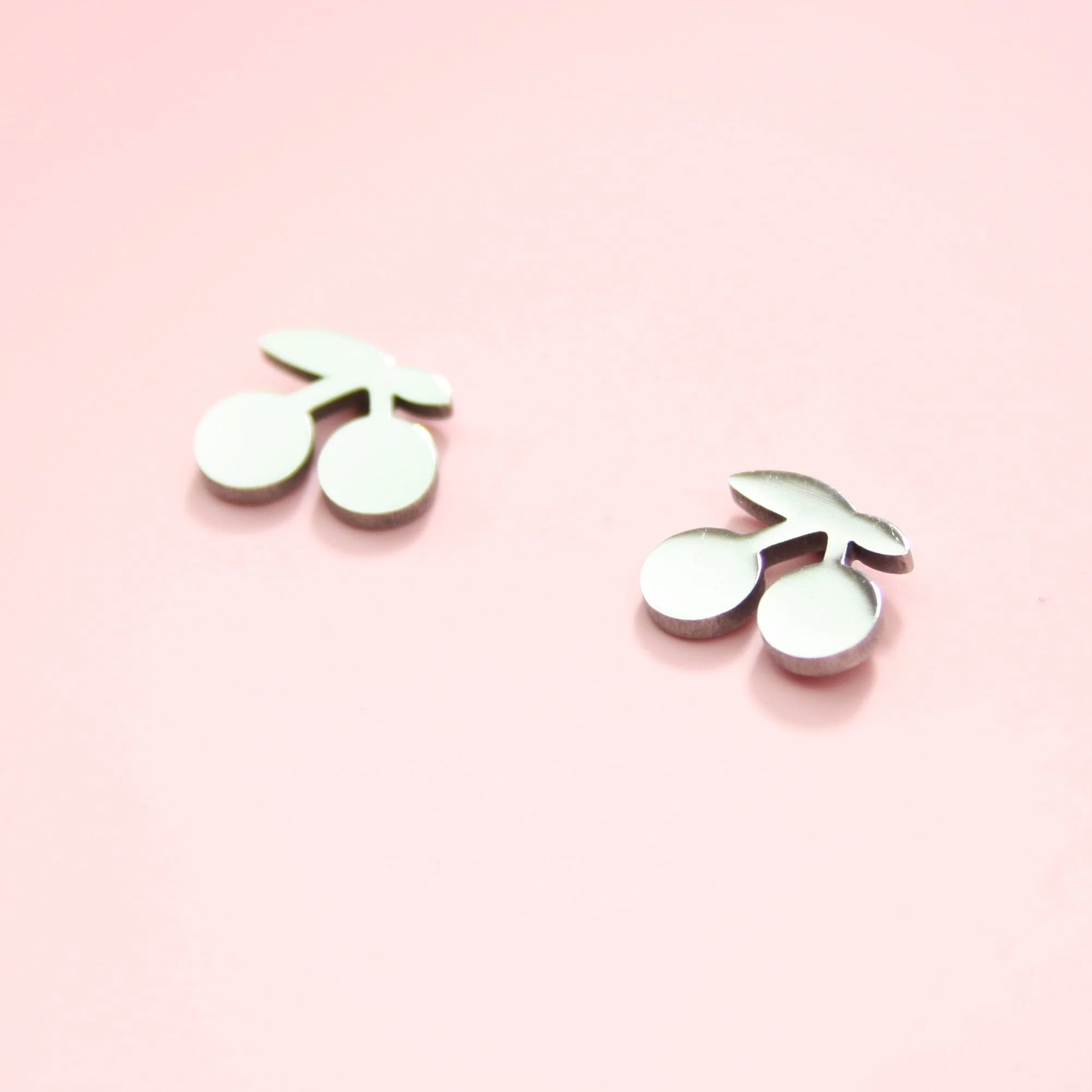 Cherry Stud Earrings - Image 3