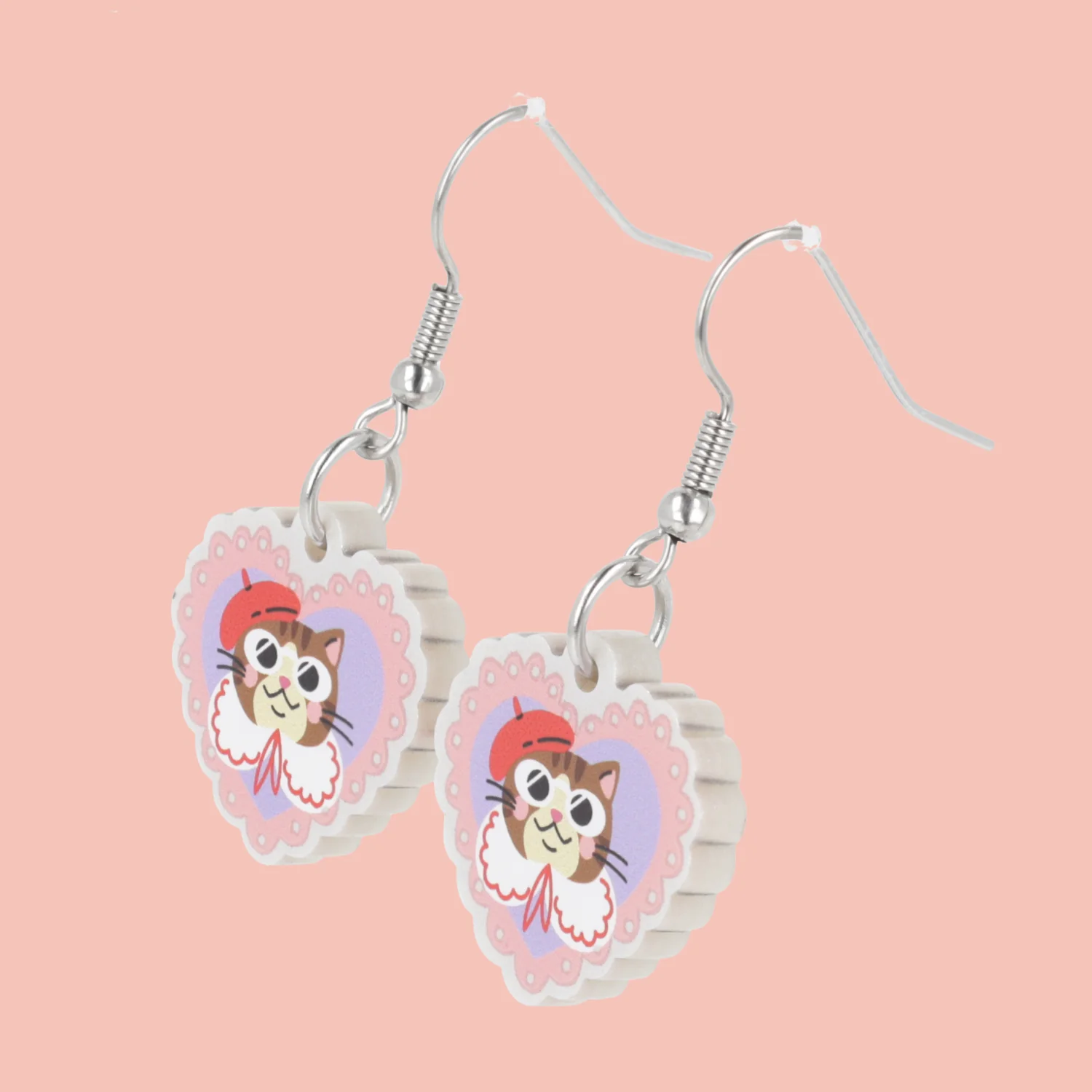 Chic Cat Earrings - Image 3