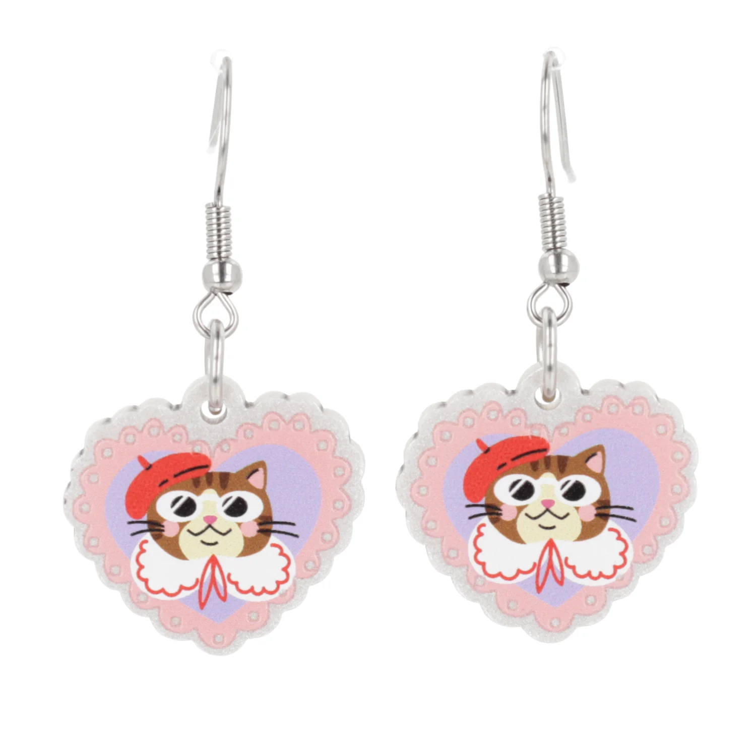 Chic Cat Earrings - Image 5