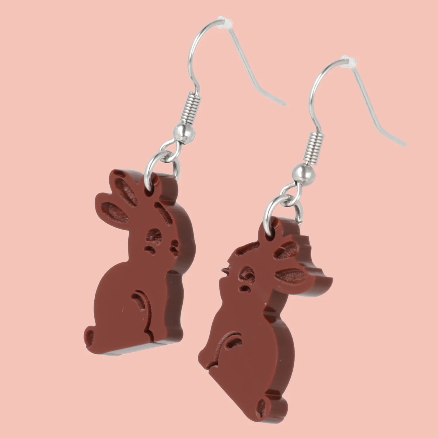 Chocolate Bunny Earrings - Image 3