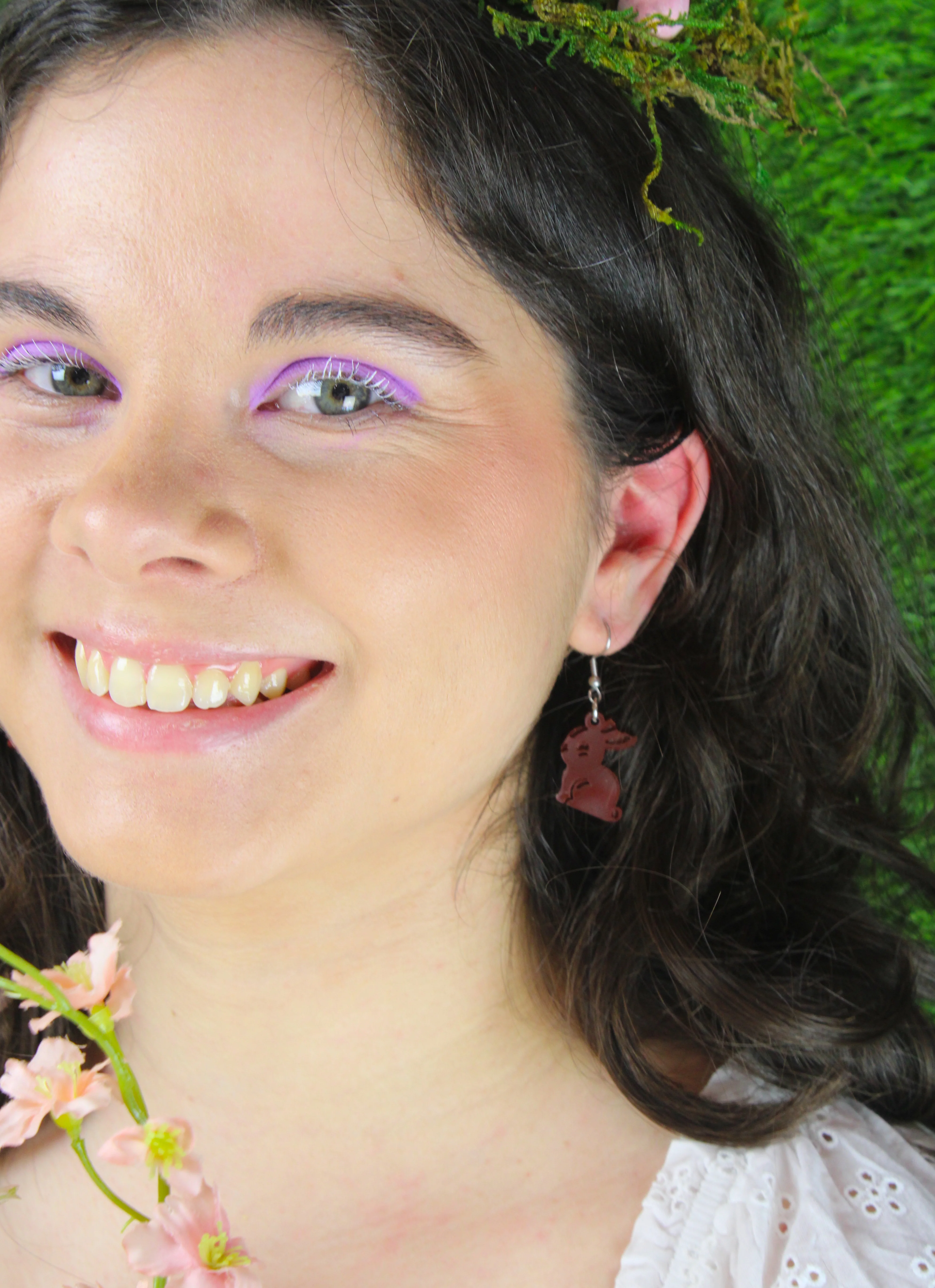 Chocolate Bunny Earrings - Image 4