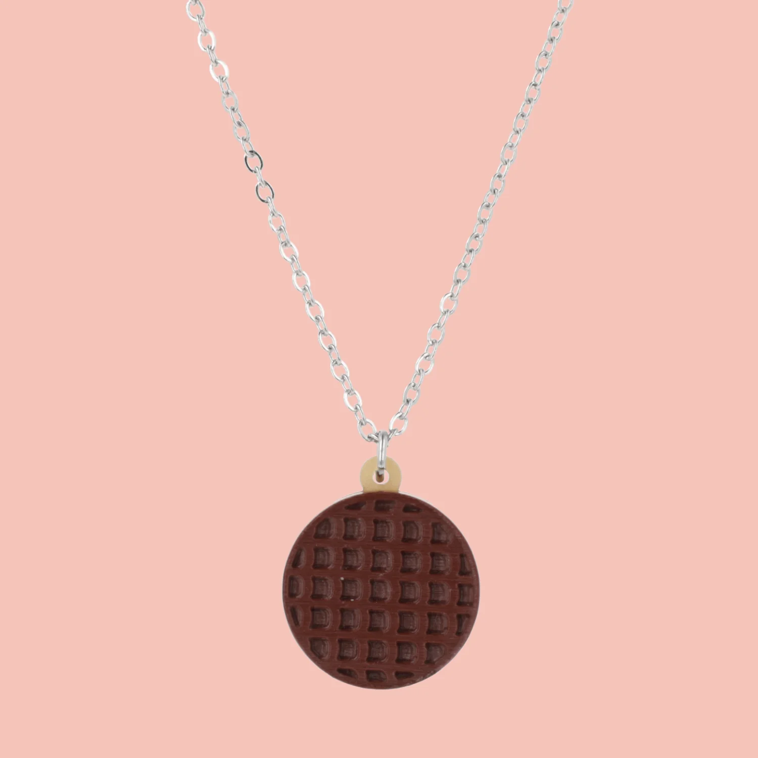 Chocolate Digestive Biscuit Necklace - Image 2