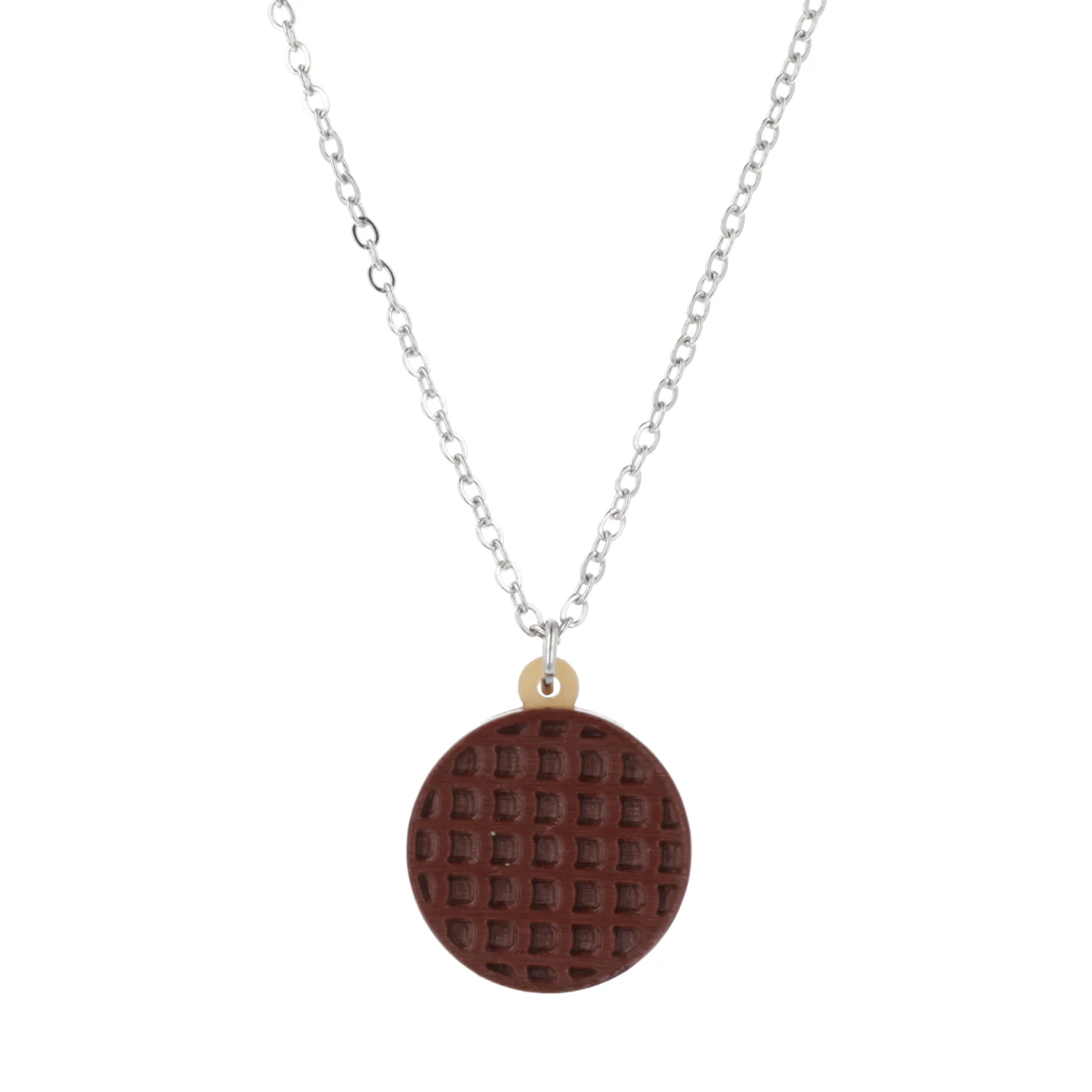 Chocolate Digestive Biscuit Necklace - Image 8