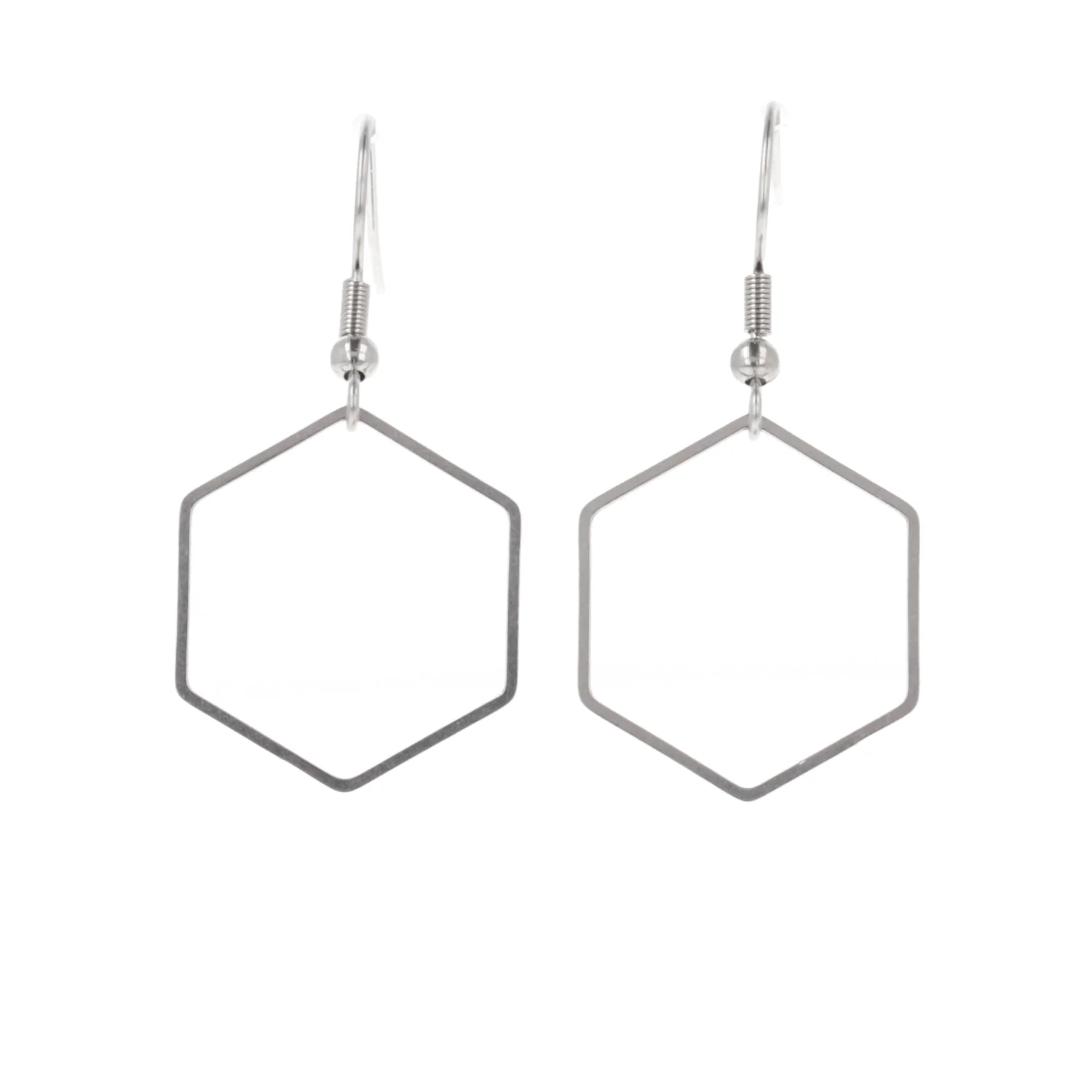 Classic Honeycomb Earrings - Image 4