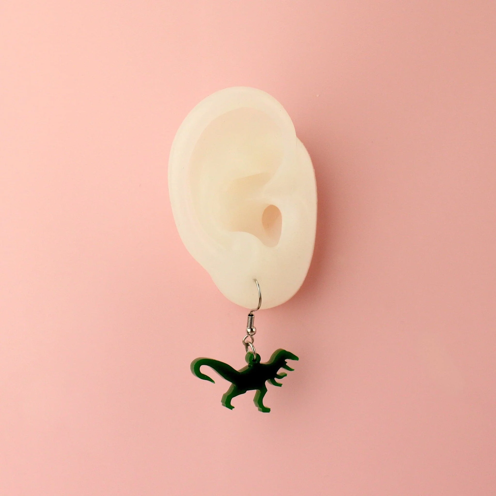 Classic Jurassic T-Rex Earrings - Image 5
