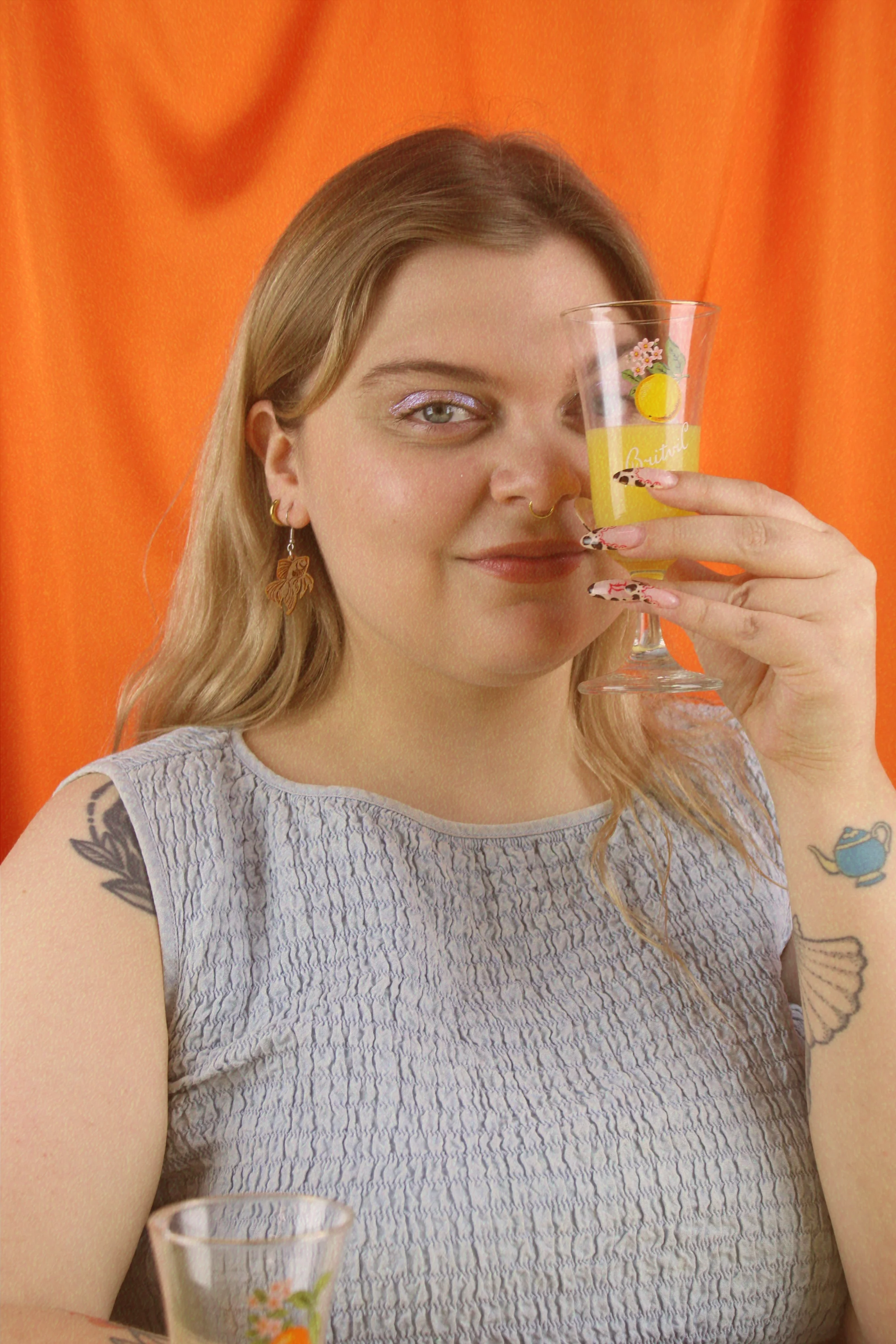 Cleo Goldfish Earrings - Image 6