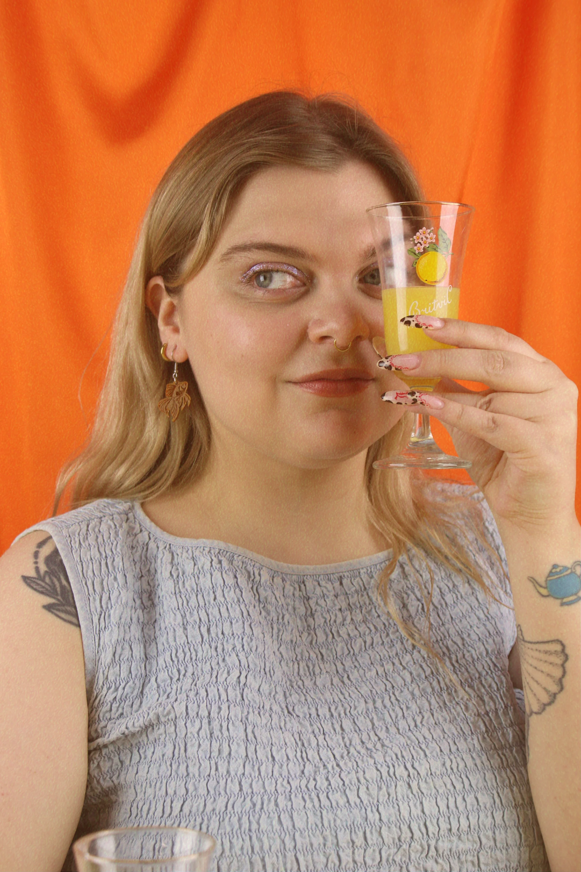 Cleo Goldfish Earrings - Image 8
