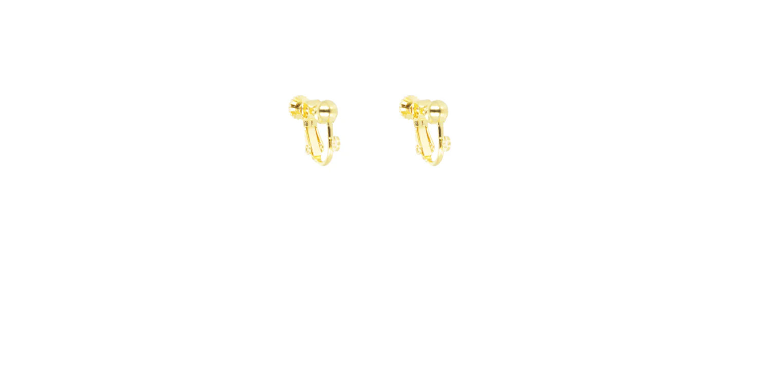Clip On Earring (Gold Plated)