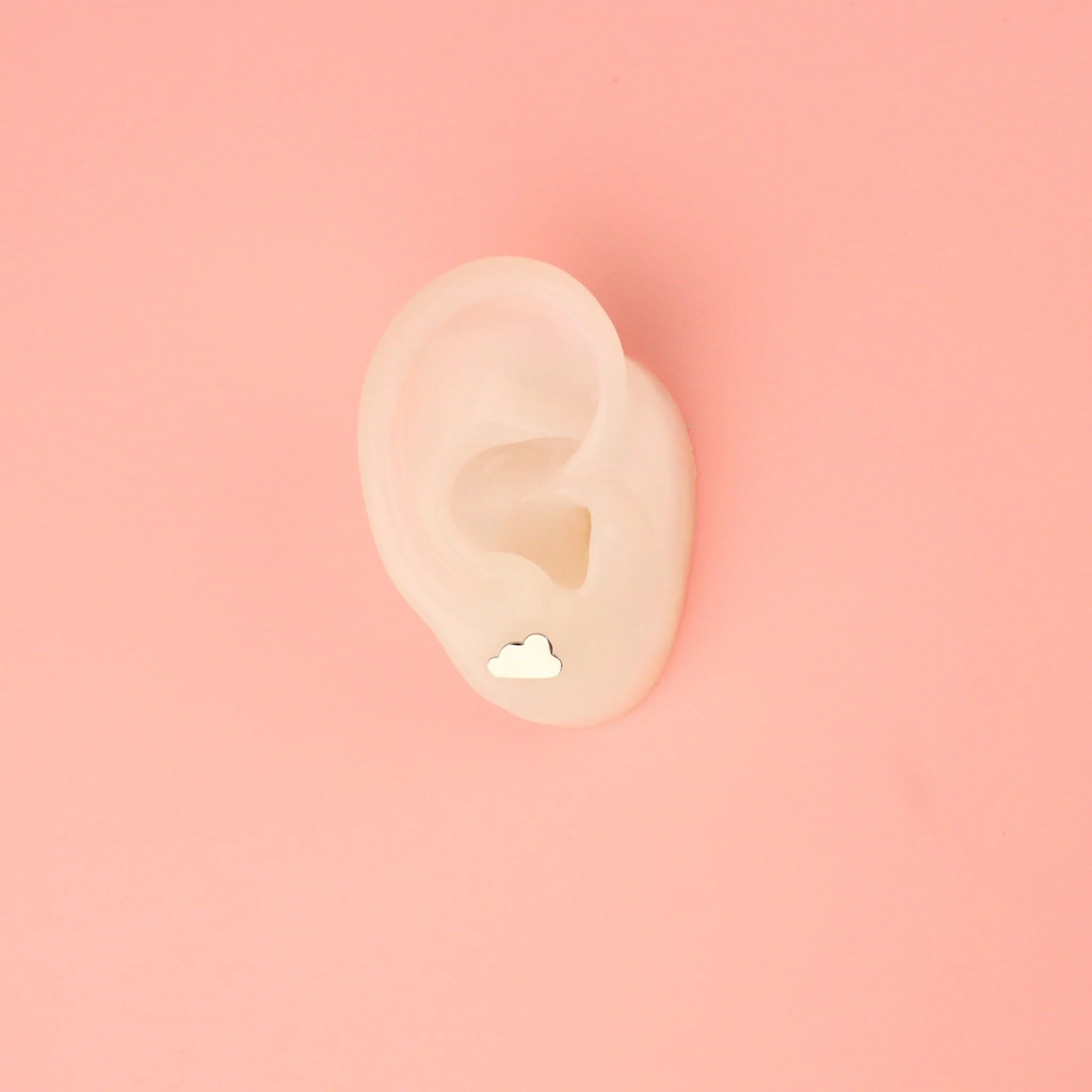 Cloud Stud Earrings - Image 3