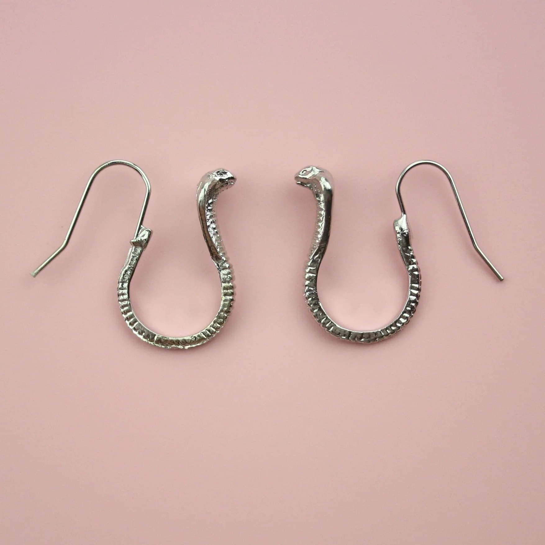 Cobra Snake Earrings - Image 3