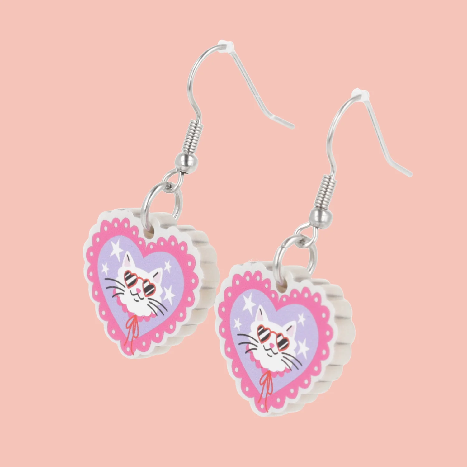 Cool Cat Earrings - Image 3