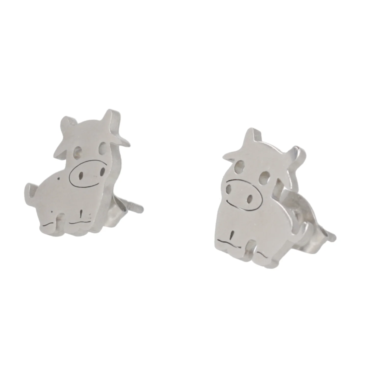 Cow's It Going? Stud Earrings - Image 4