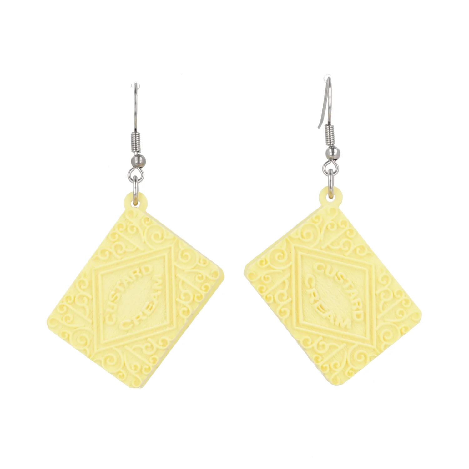 Custard Cream Biscuit Earrings - Image 5
