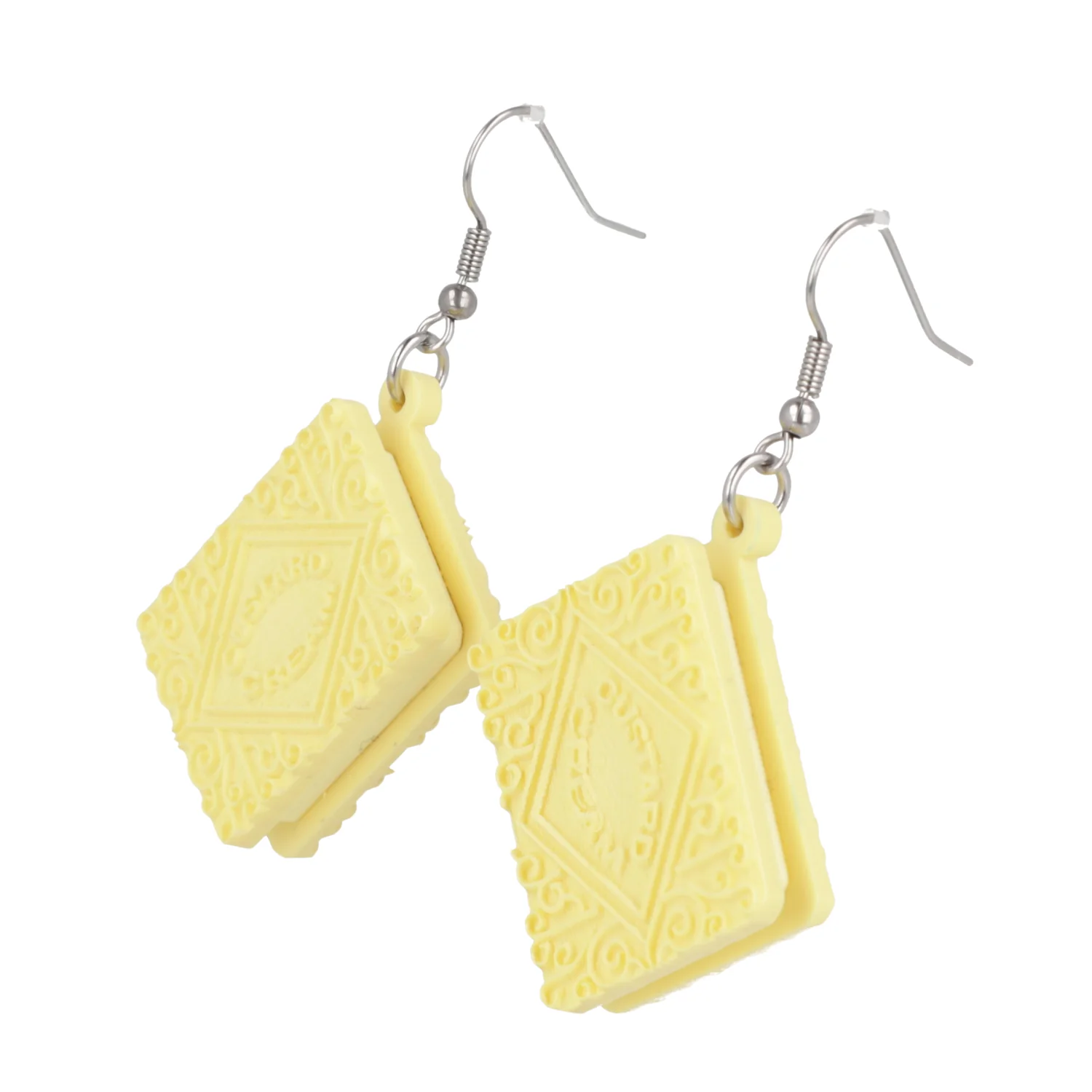 Custard Cream Biscuit Earrings - Image 6