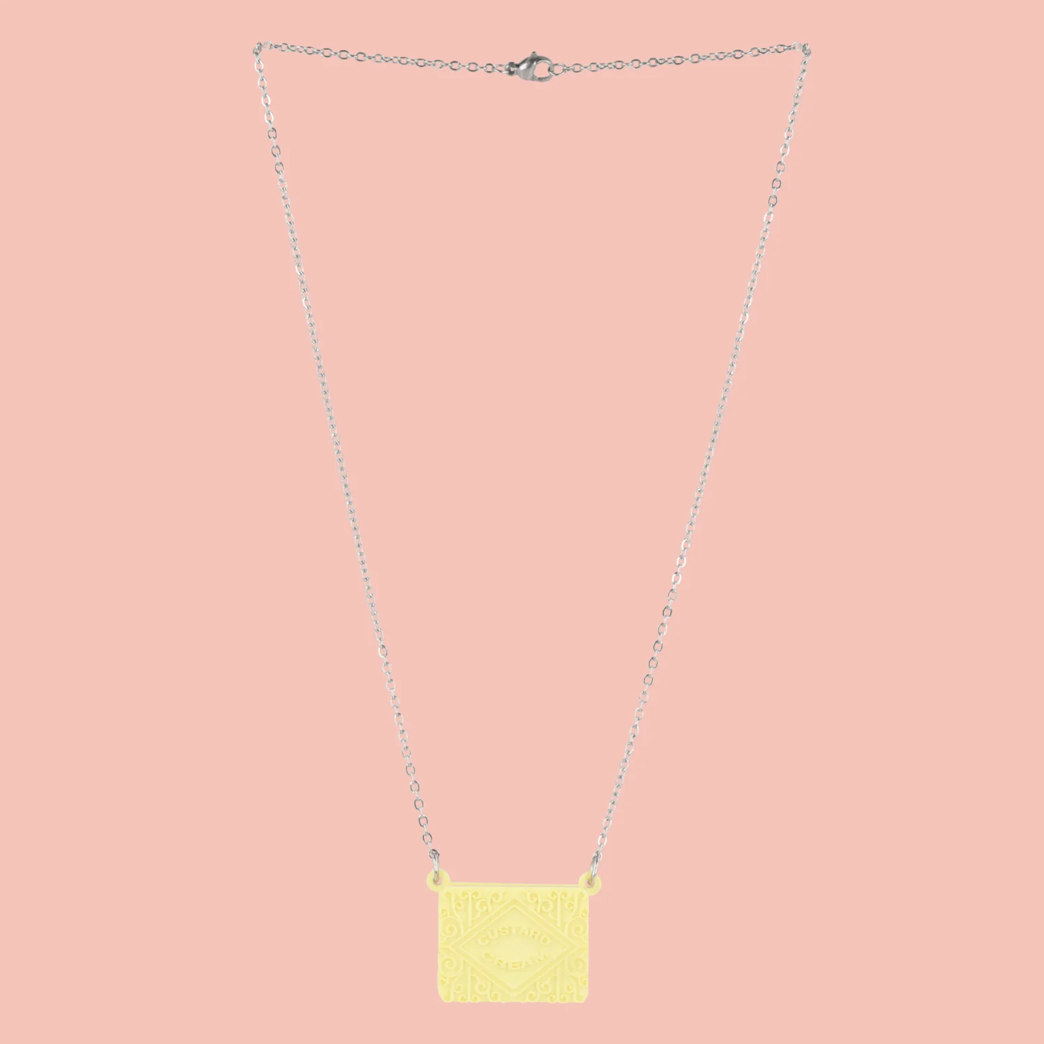 Custard Cream Biscuit Necklace - Image 3