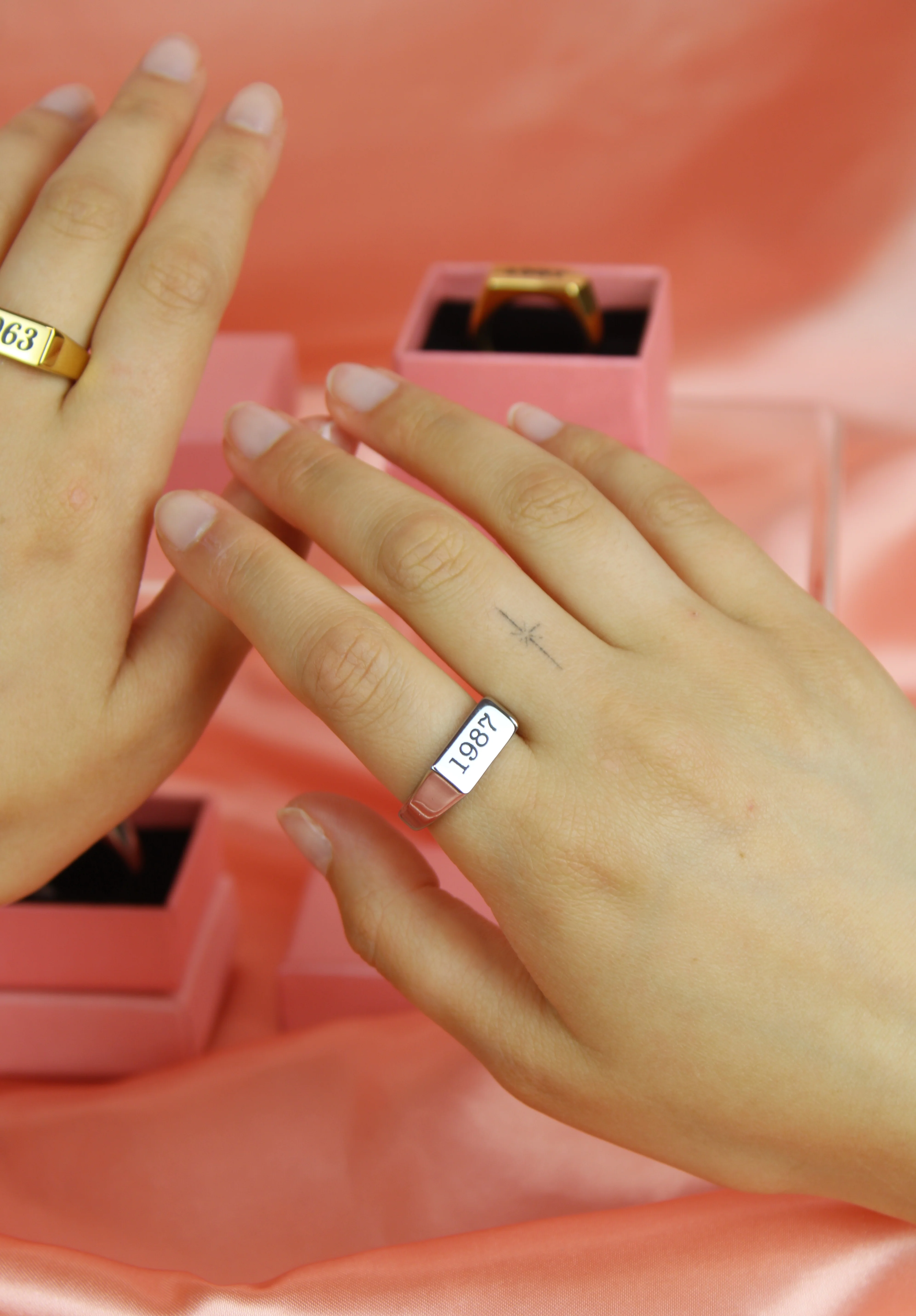 Customisable Birth Year Ring - Image 2