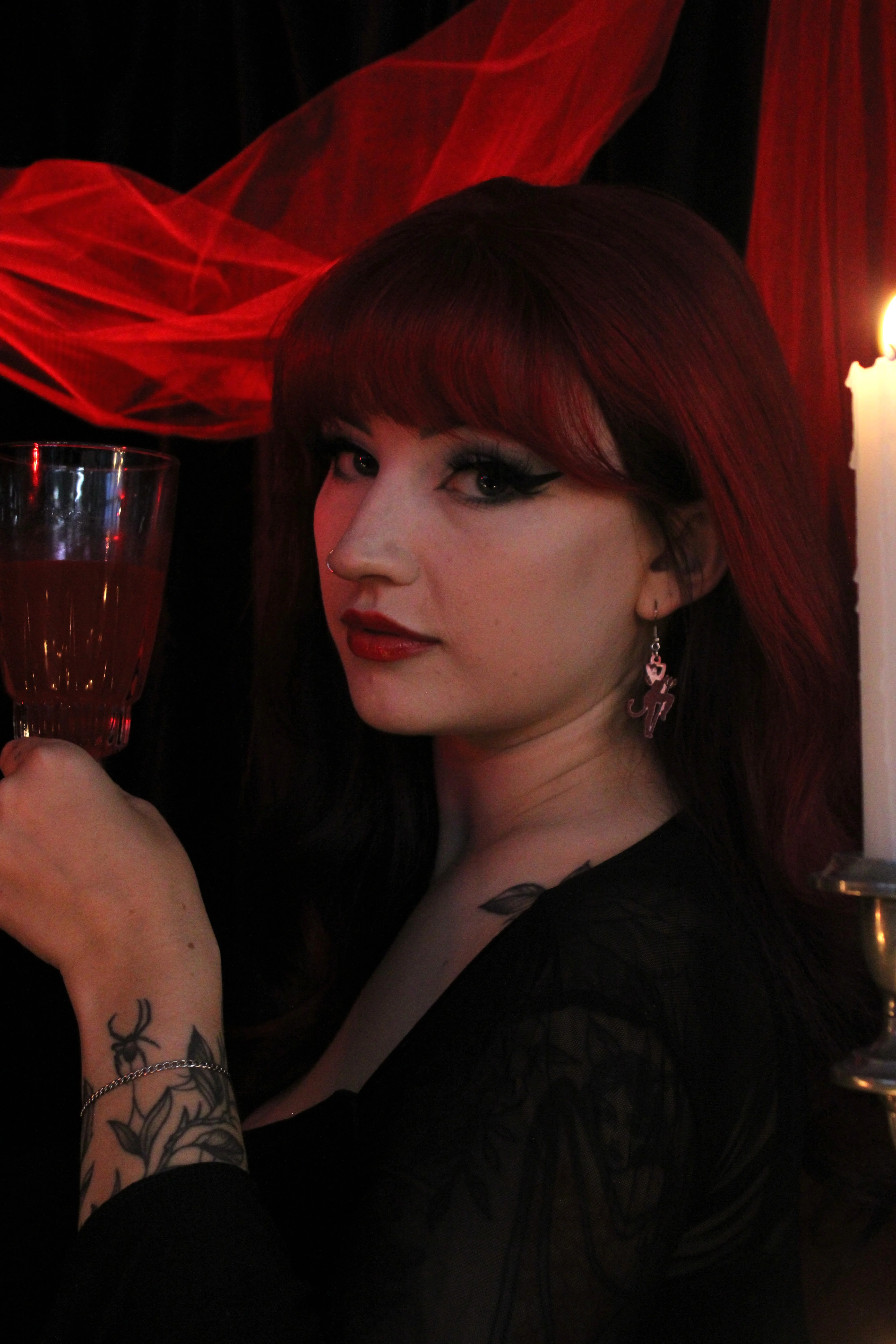 Devil Woman Earrings - Image 4