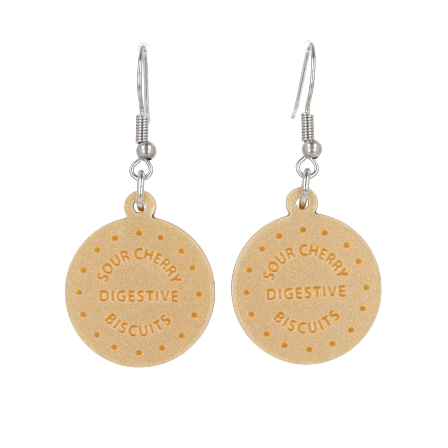 Digestive Biscuit Earrings - Image 5