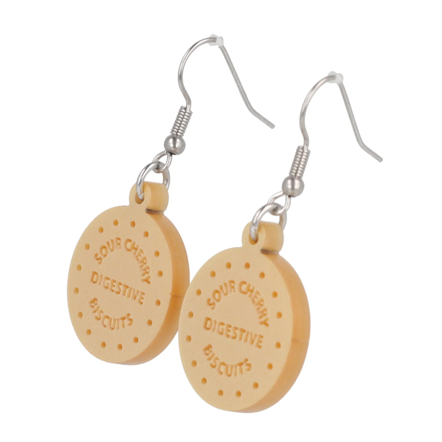 Digestive Biscuit Earrings - Image 6