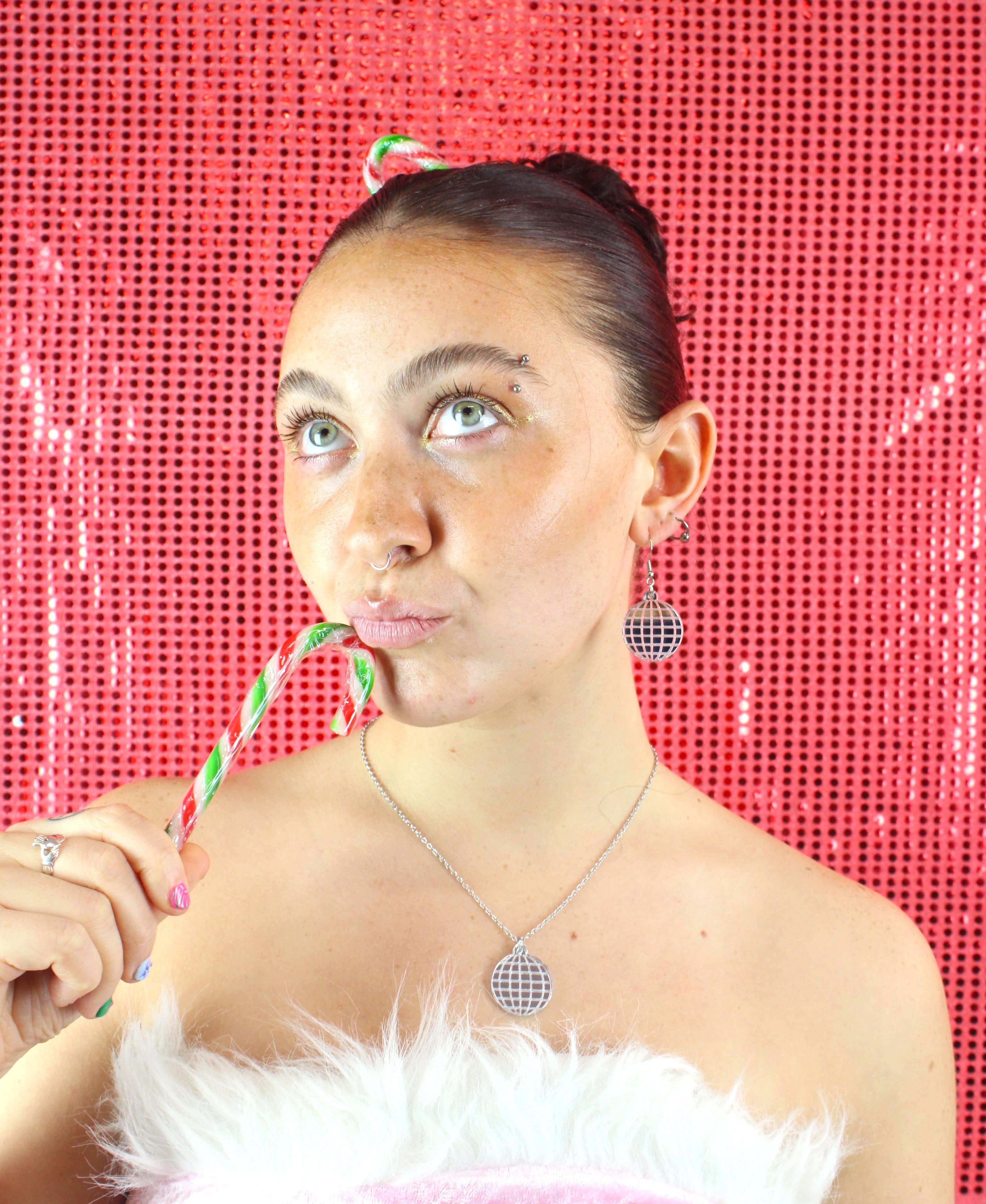 Disco Ball Earrings - Image 4