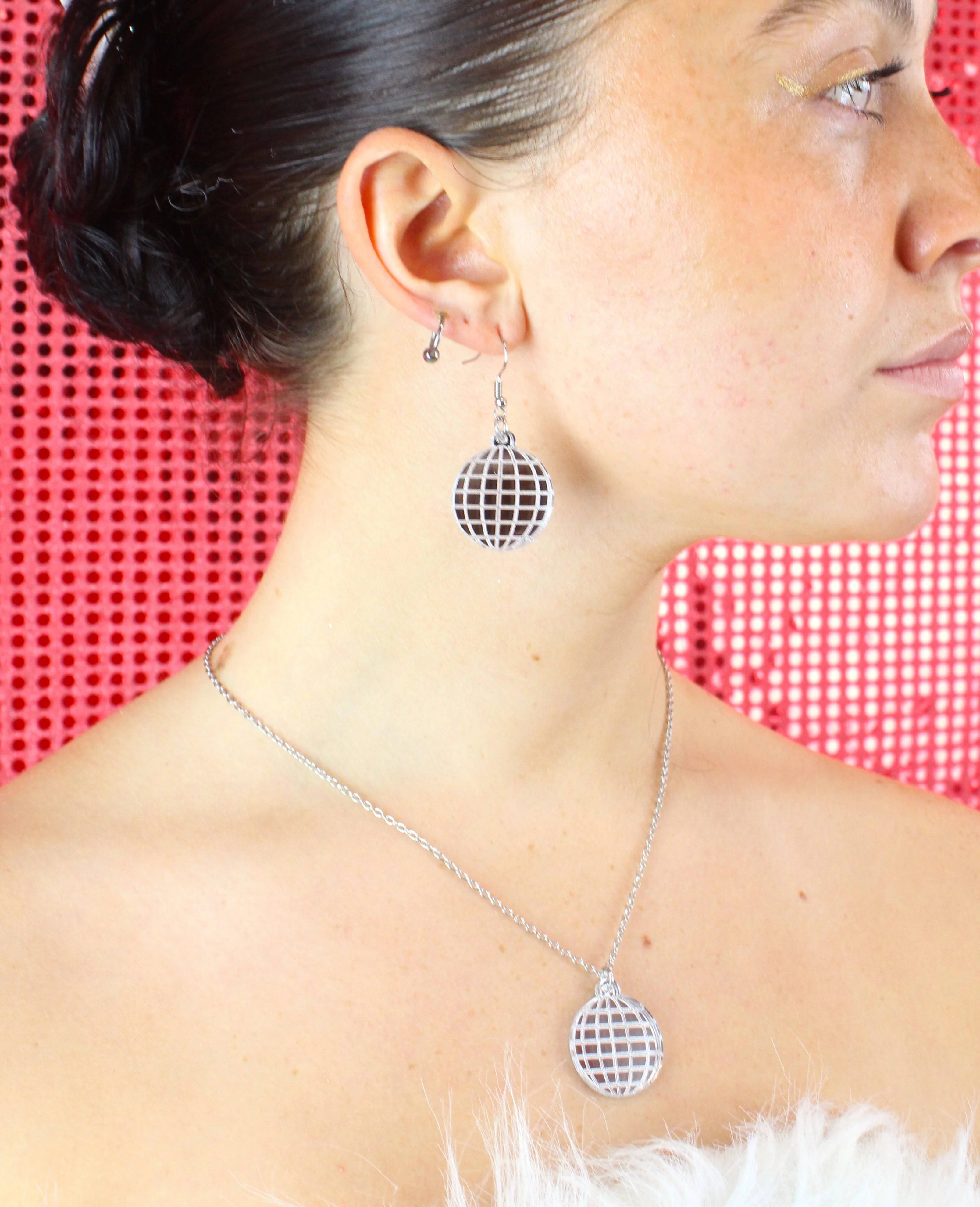Disco Ball Earrings - Image 7