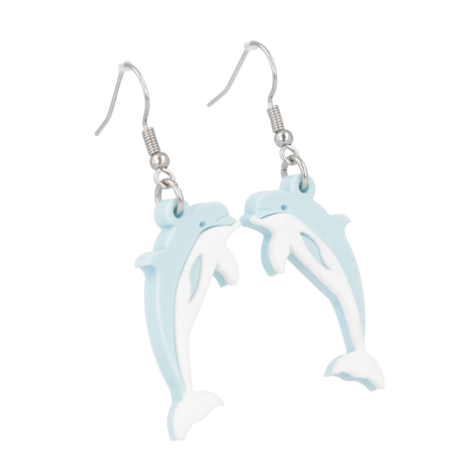 Dolphinitely Maybe Earrings (Light Blue) - Image 8