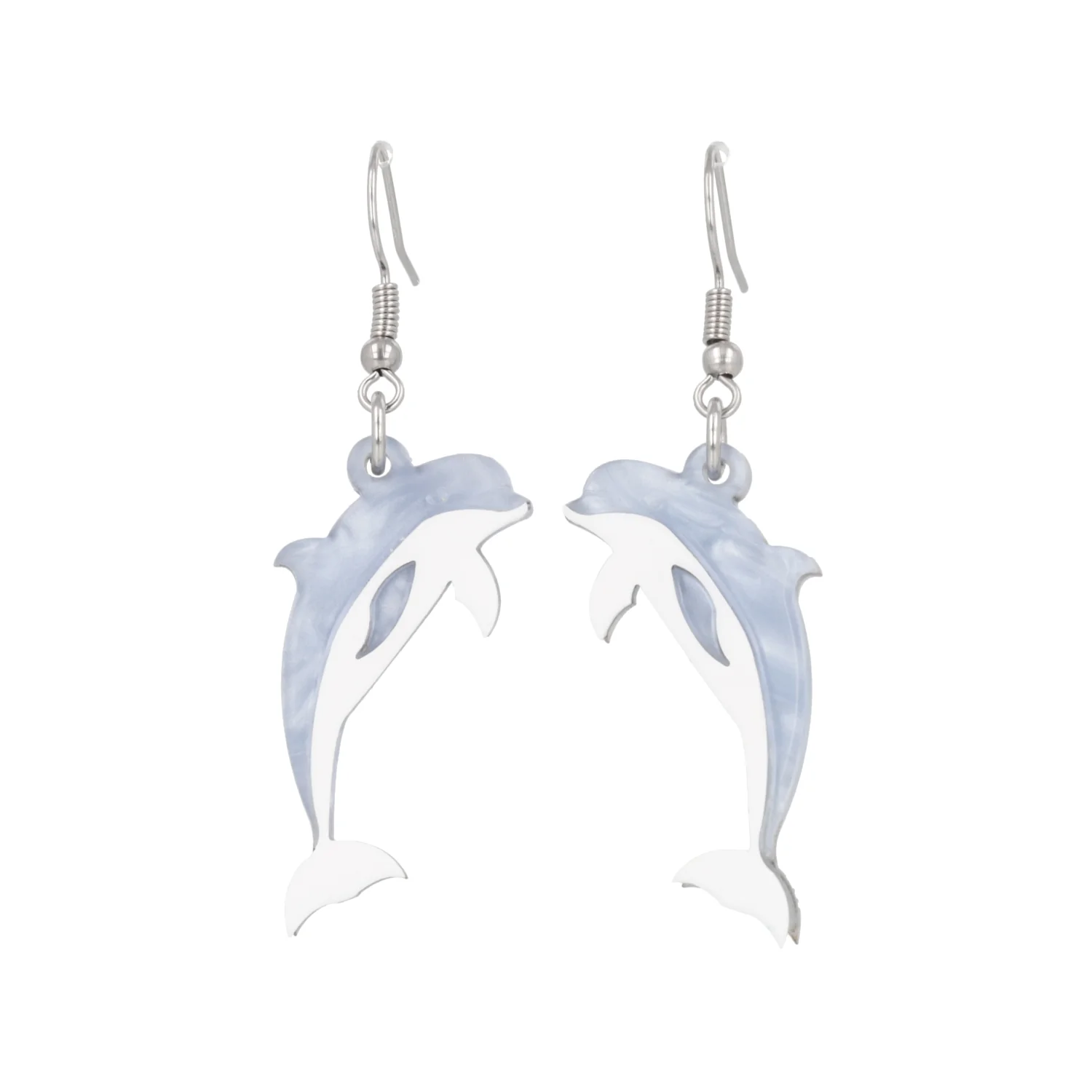 Dolphinitely Maybe Earrings (Marble) - Image 9