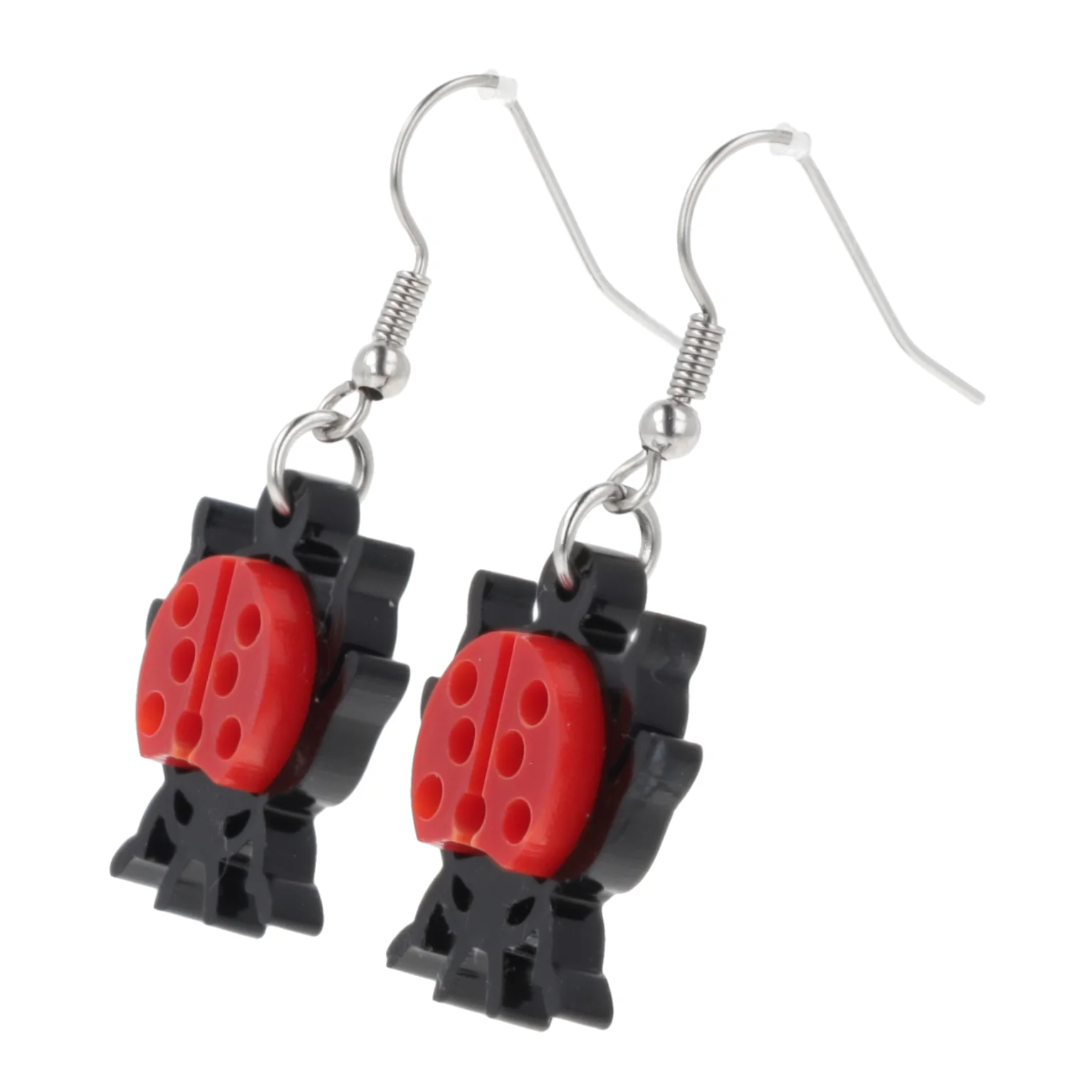 Dotty For You Ladybird Earrings - Bright Red - Image 6