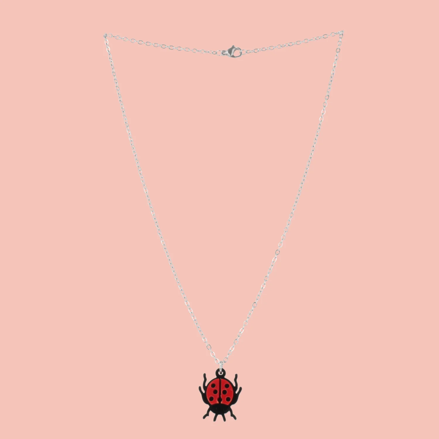 Dotty For You Ladybird Necklace - Bright Red - Image 3