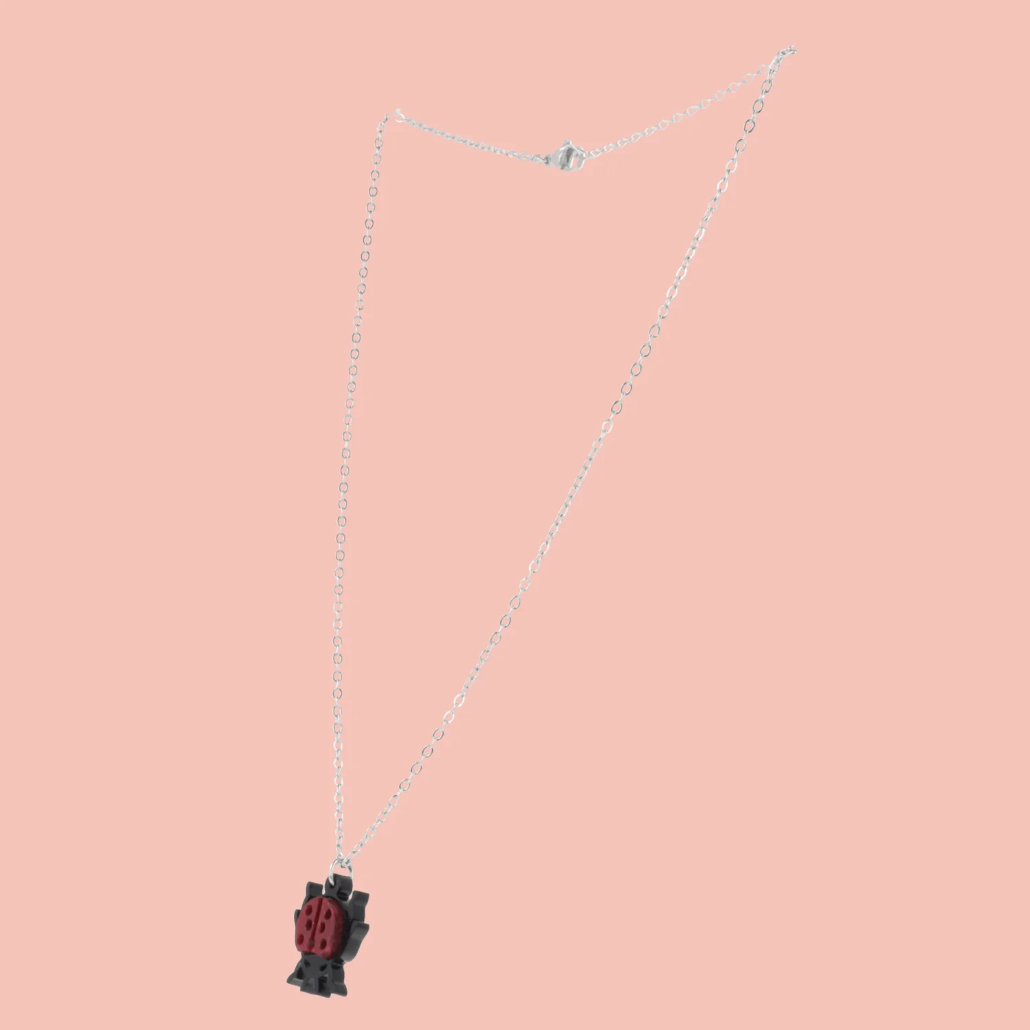 Dotty For You Ladybird Necklace - Shimmer Red - Image 5