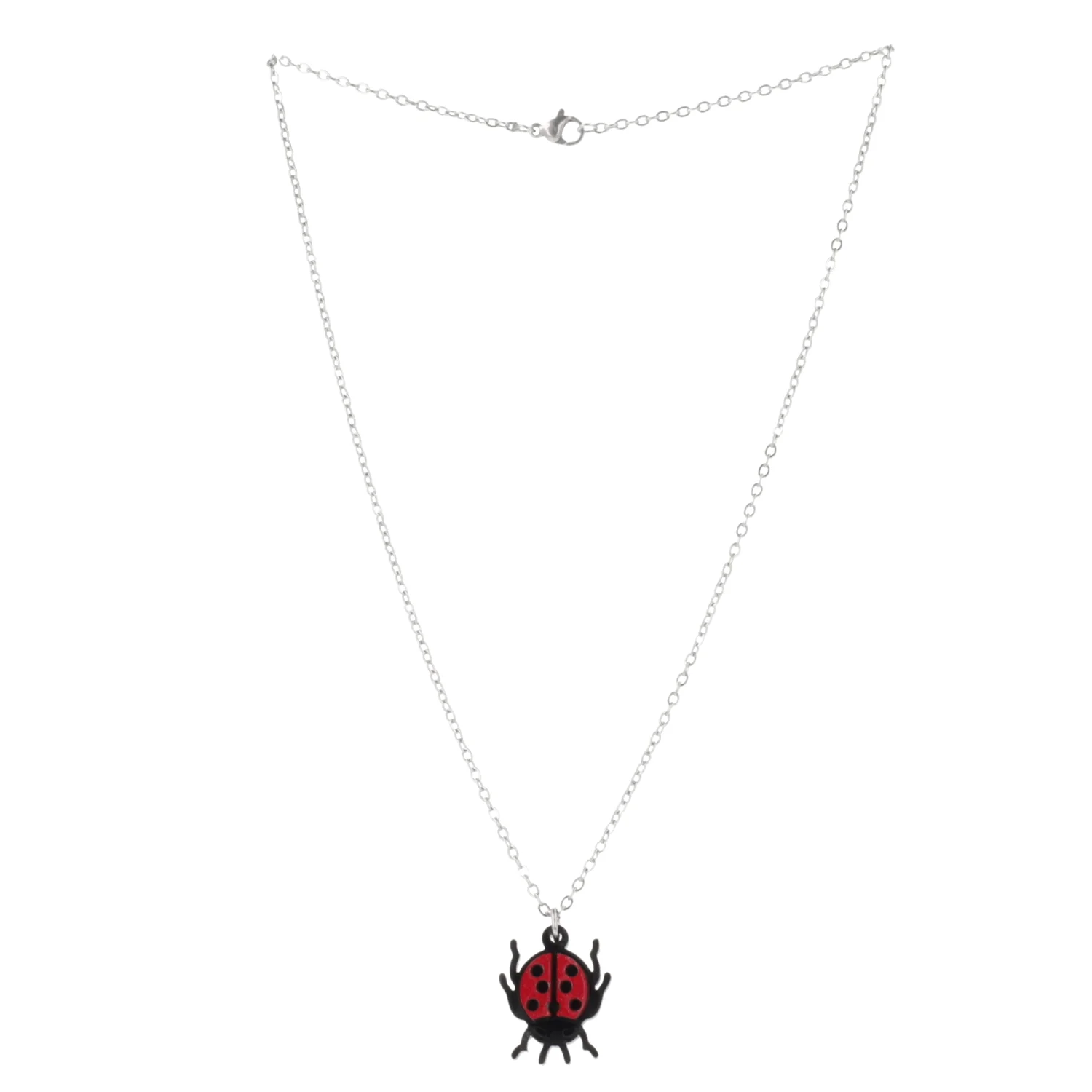 Dotty For You Ladybird Necklace - Shimmer Red - Image 6