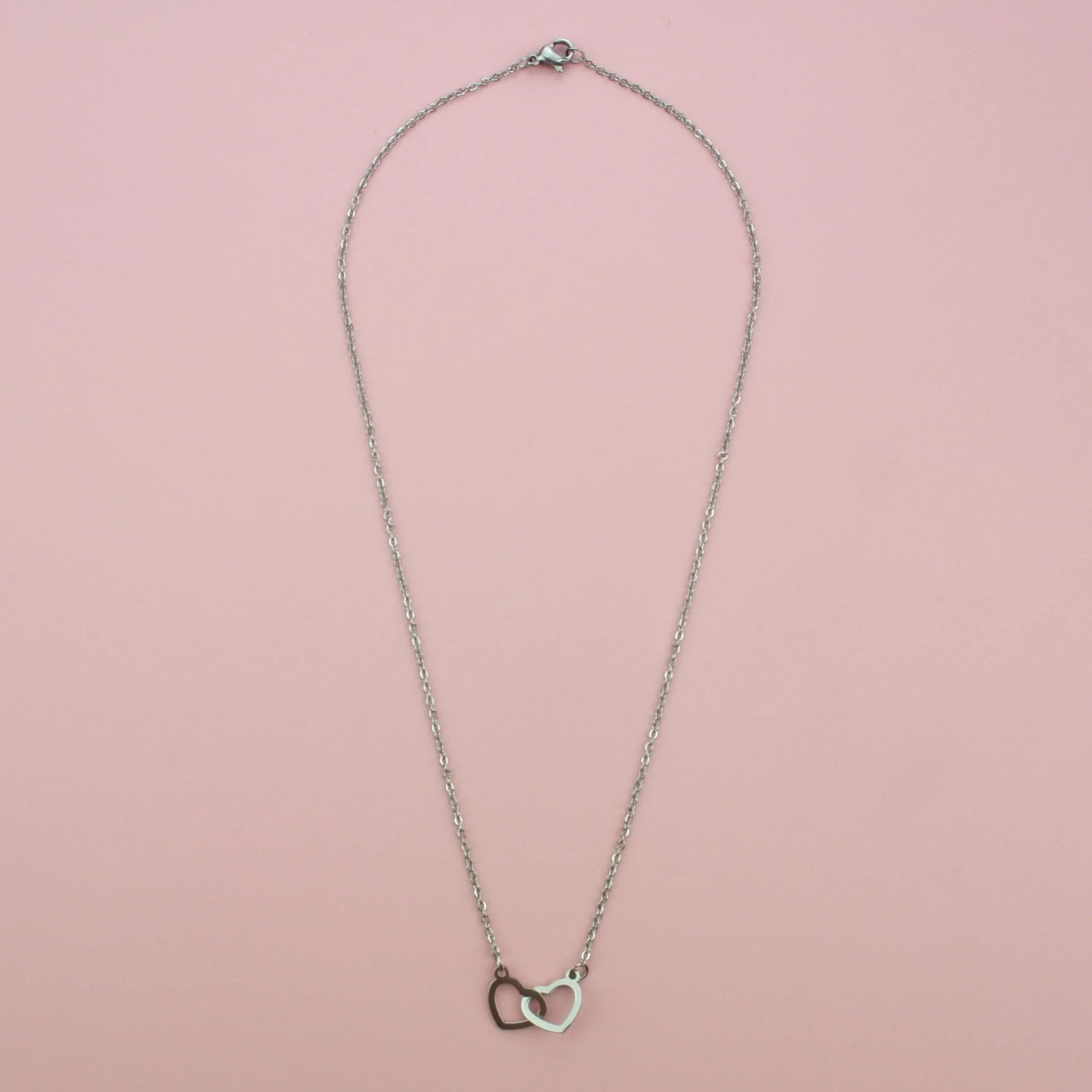 Double Heart Necklace - Image 3