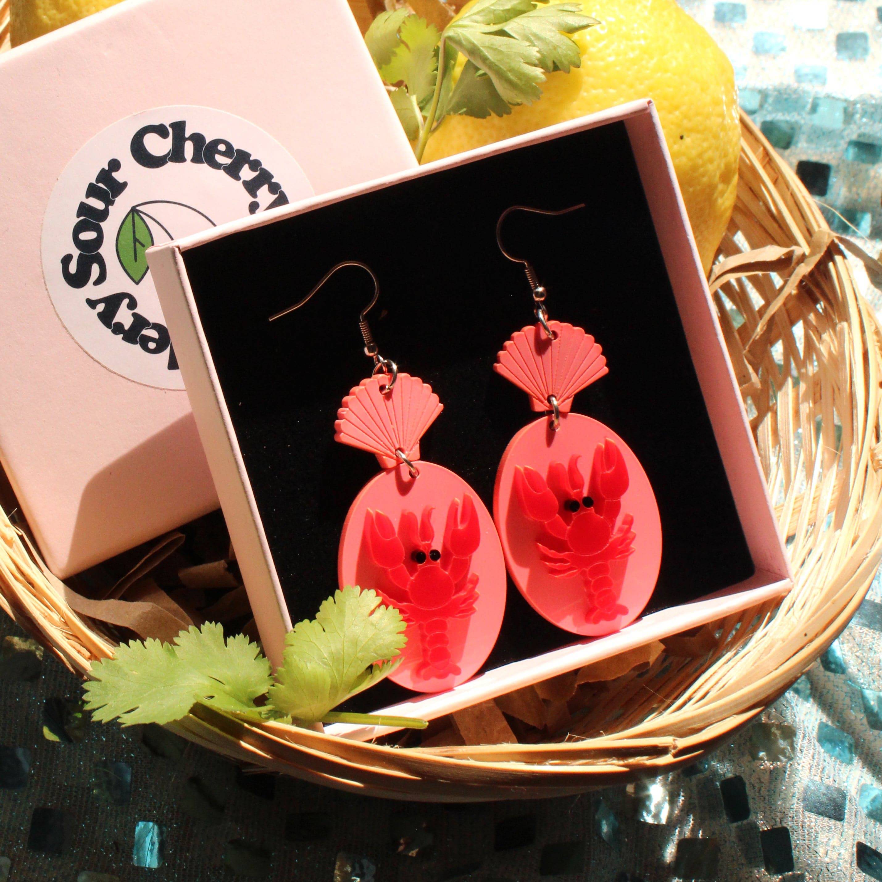 Earrings For A Sushi Restaurant (Pink) - Image 6
