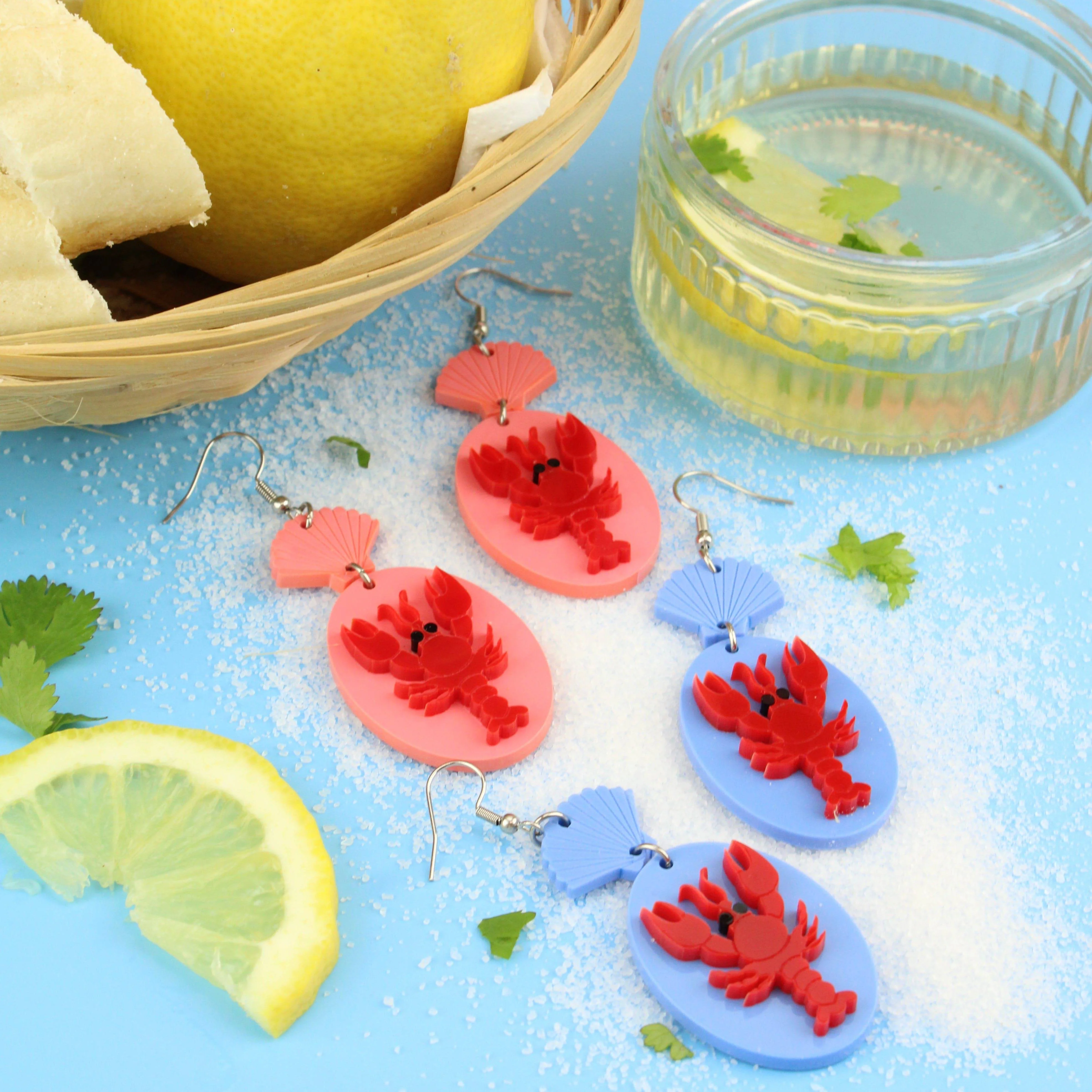 Earrings For A Sushi Restaurant (Pink) - Image 9