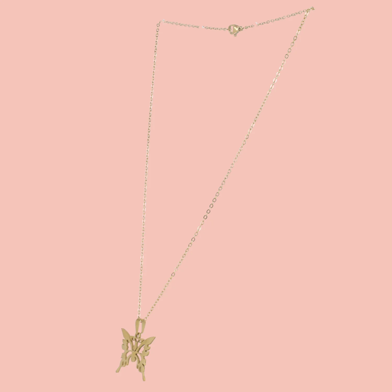 Ethereal Butterfly Necklace (Gold Plated) - Image 11