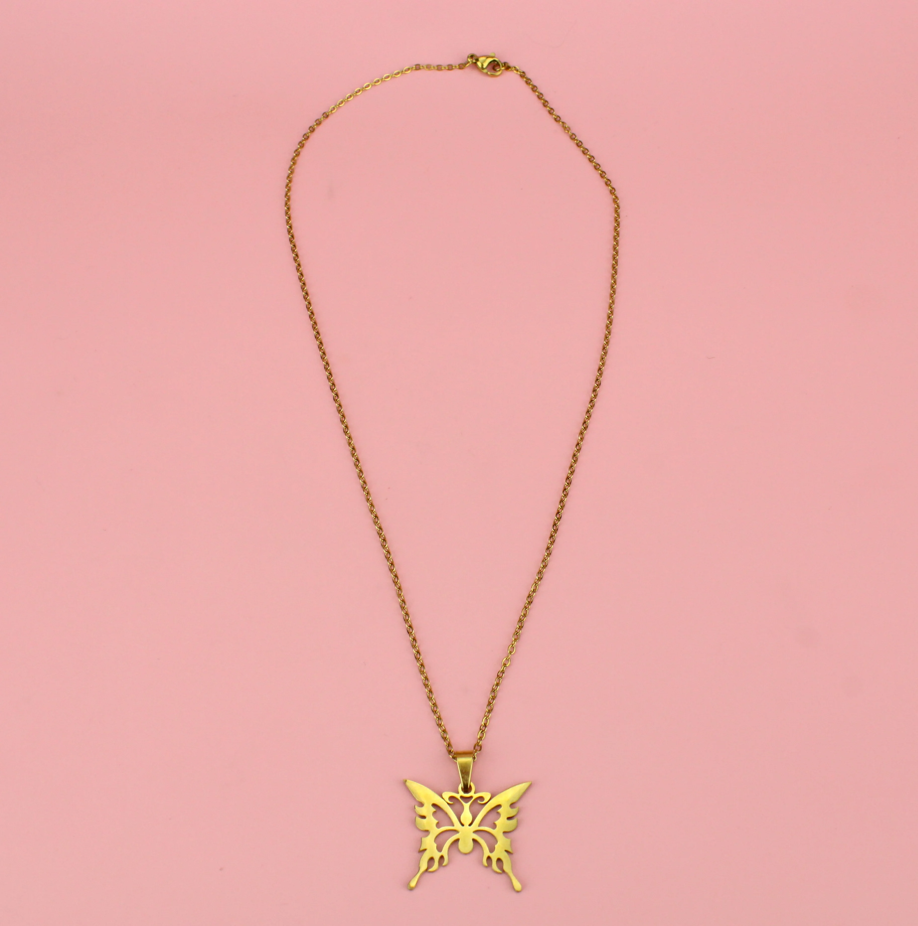 Ethereal Butterfly Necklace (Gold Plated) - Image 5