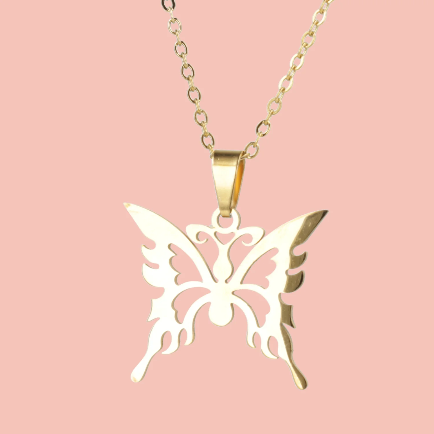 Ethereal Butterfly Necklace (Gold Plated) - Image 7